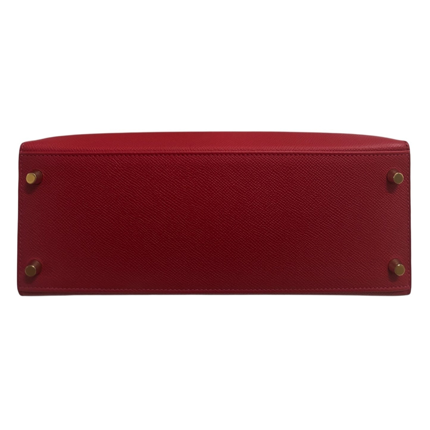 Hermes Kelly 28 Sellier Rouge Casaque Red Epsom Leather Gold Hardware