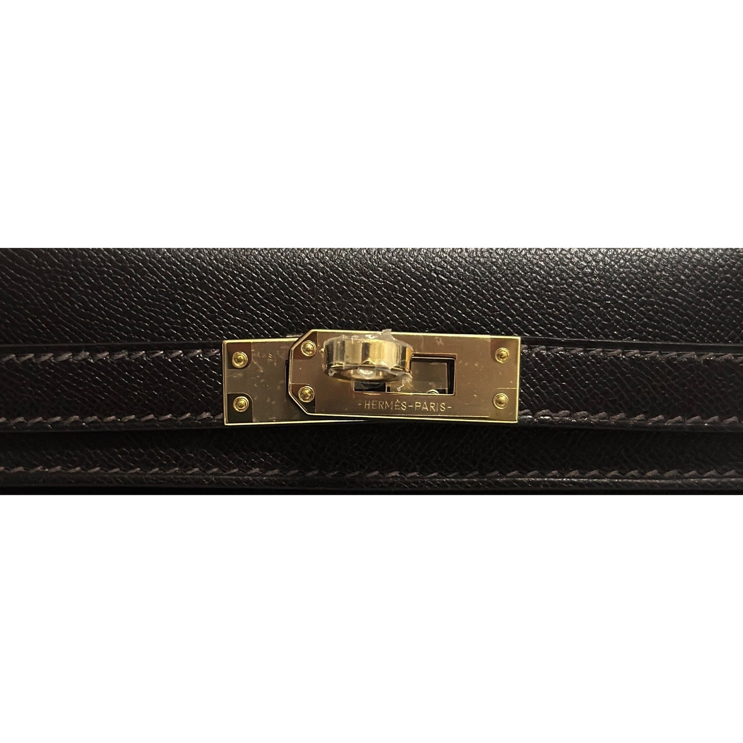 Hermes Kelly Mini 20 Bai Brun Brown Madame Leather Permabrass Hardware New RARE