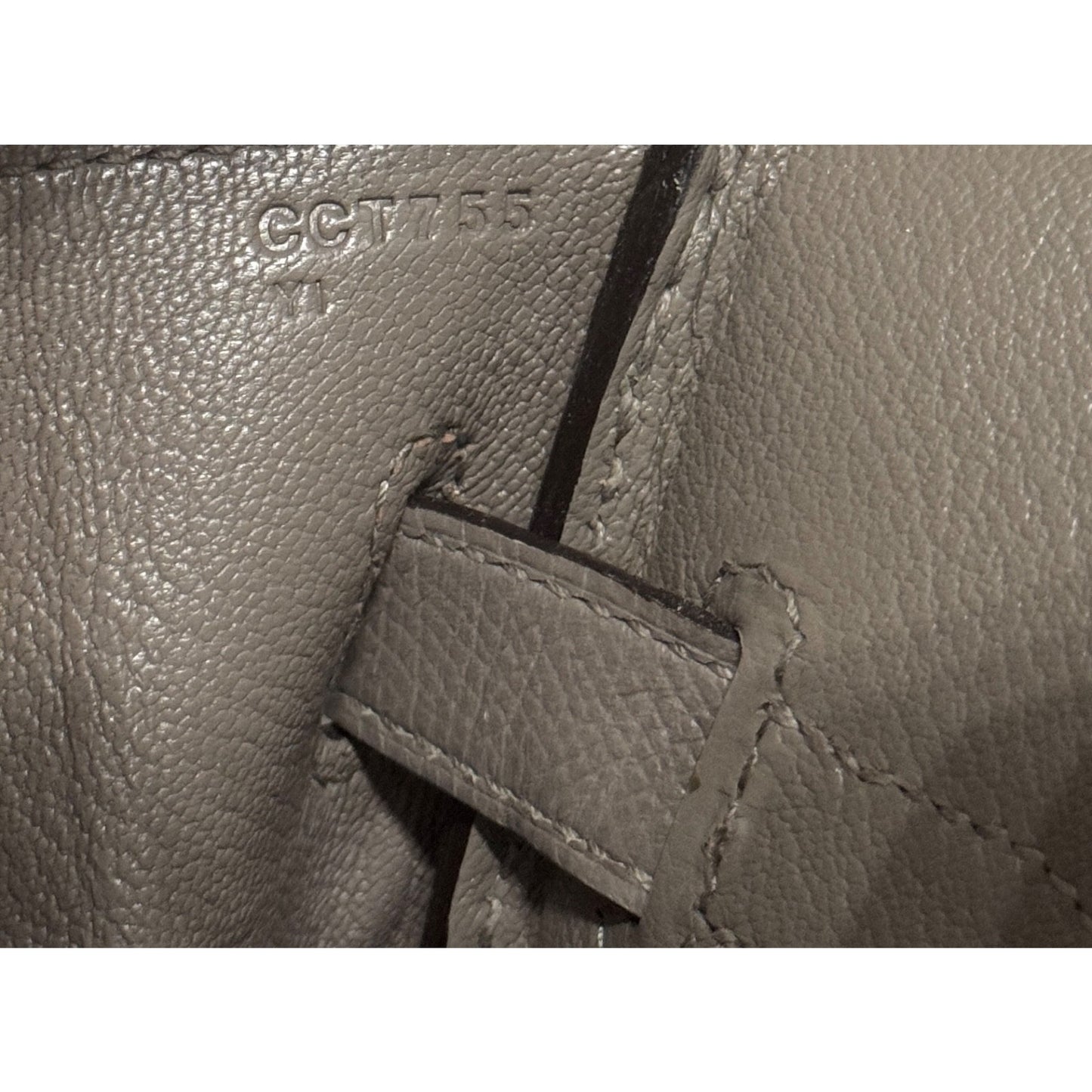 Hermes Birkin 30 Gris Asphalt Gray Epsom Leather Palladium Hardware