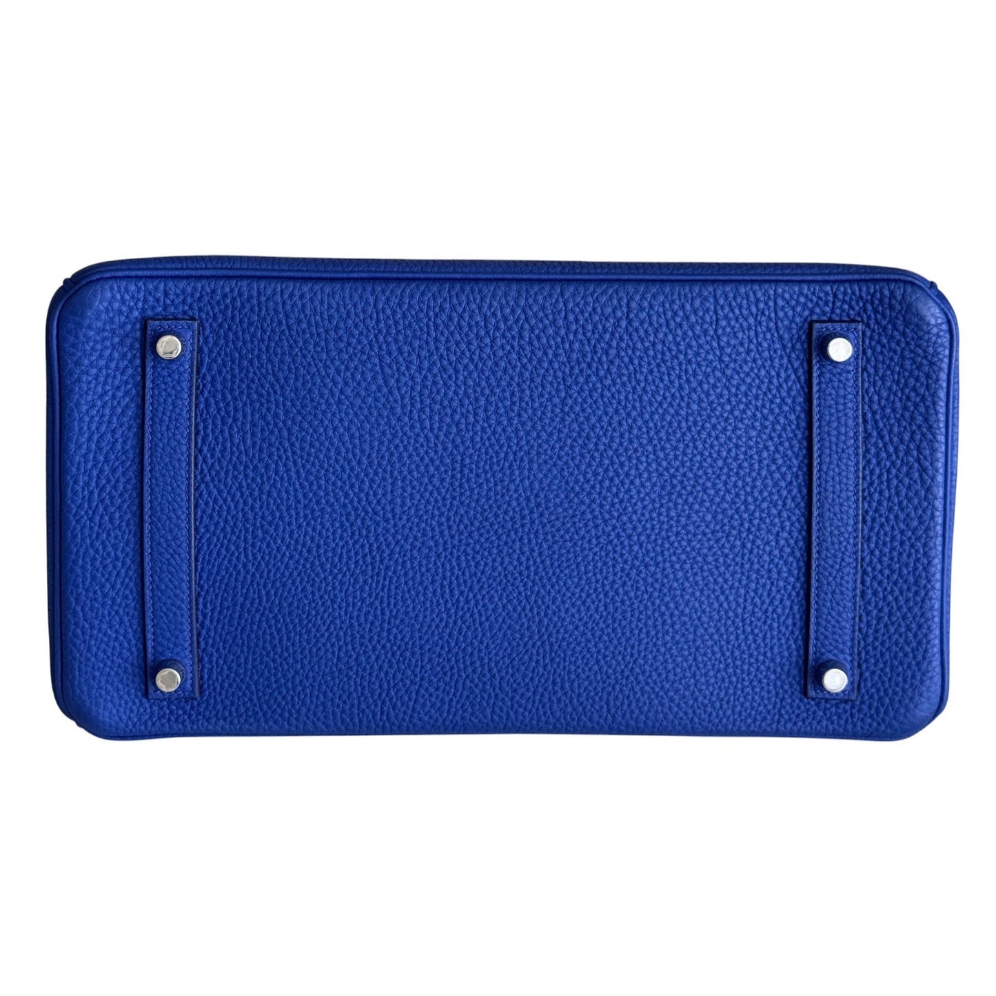Hermes Birkin 35 Blue Electric Togo Leather Palladium Hardware