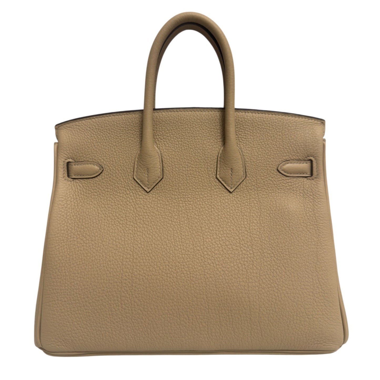 Hermes Birkin 25 Trench Tan Beige Togo Leather Gold Hardware NEW