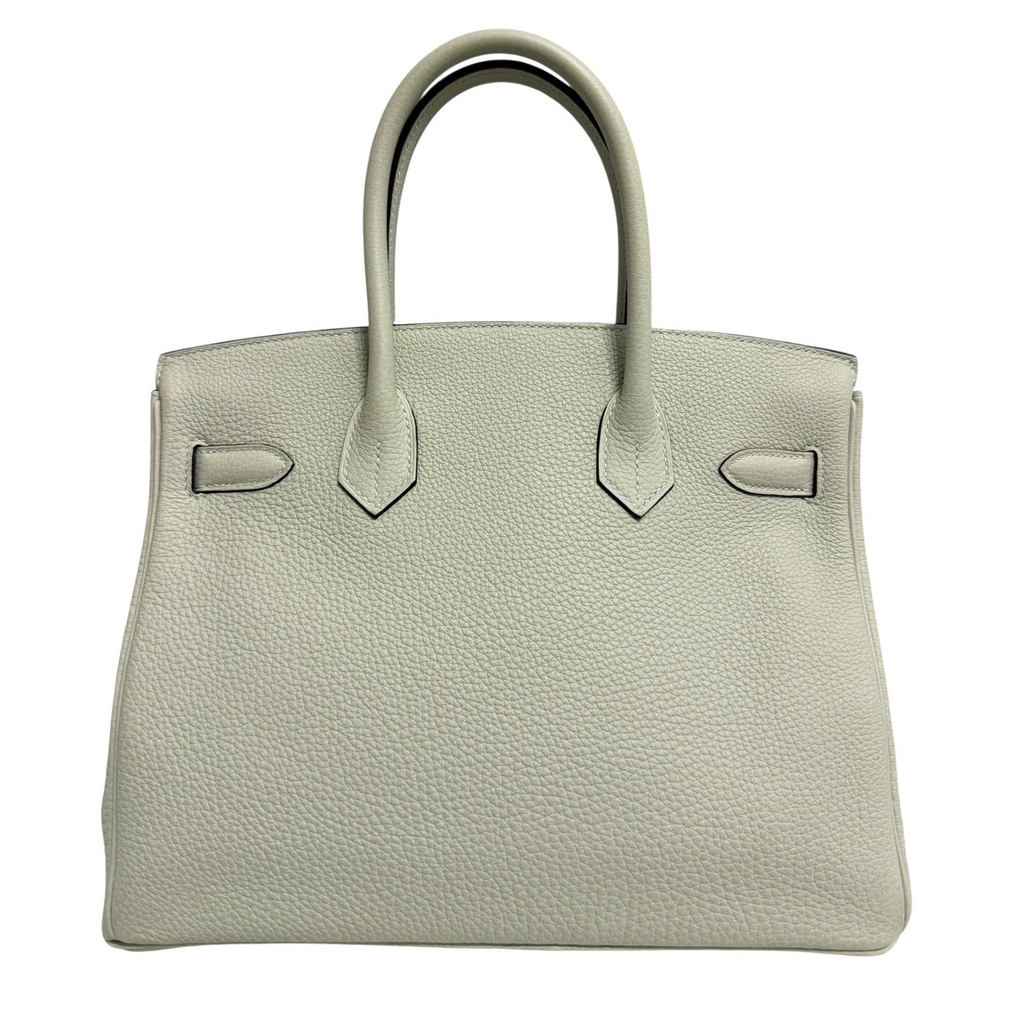 Hermes Birkin 30 Gris Neve Gray Togo Leather Gold Hardware Handbag Rare