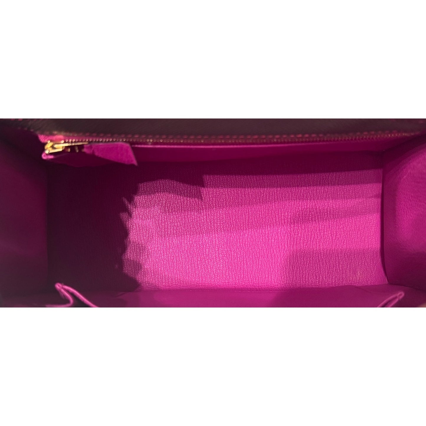 Hermes Kelly 25 Sellier Special Orde Etain Gray Pink Epsom Brushed Gold Hardware