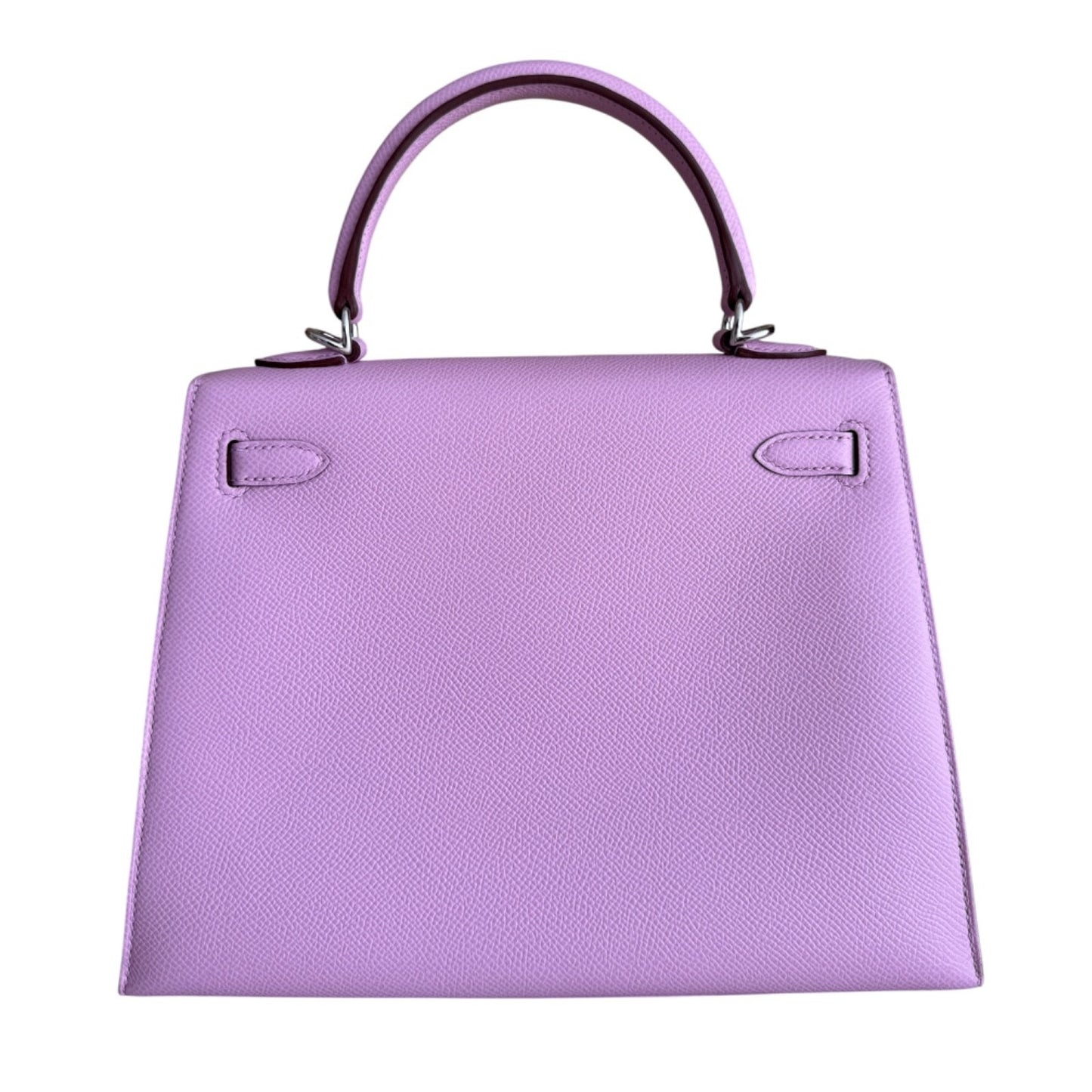 Hermes Kelly 25 Sellier Mauve Sylvester Pink Epsom Palladium Hardware 2025