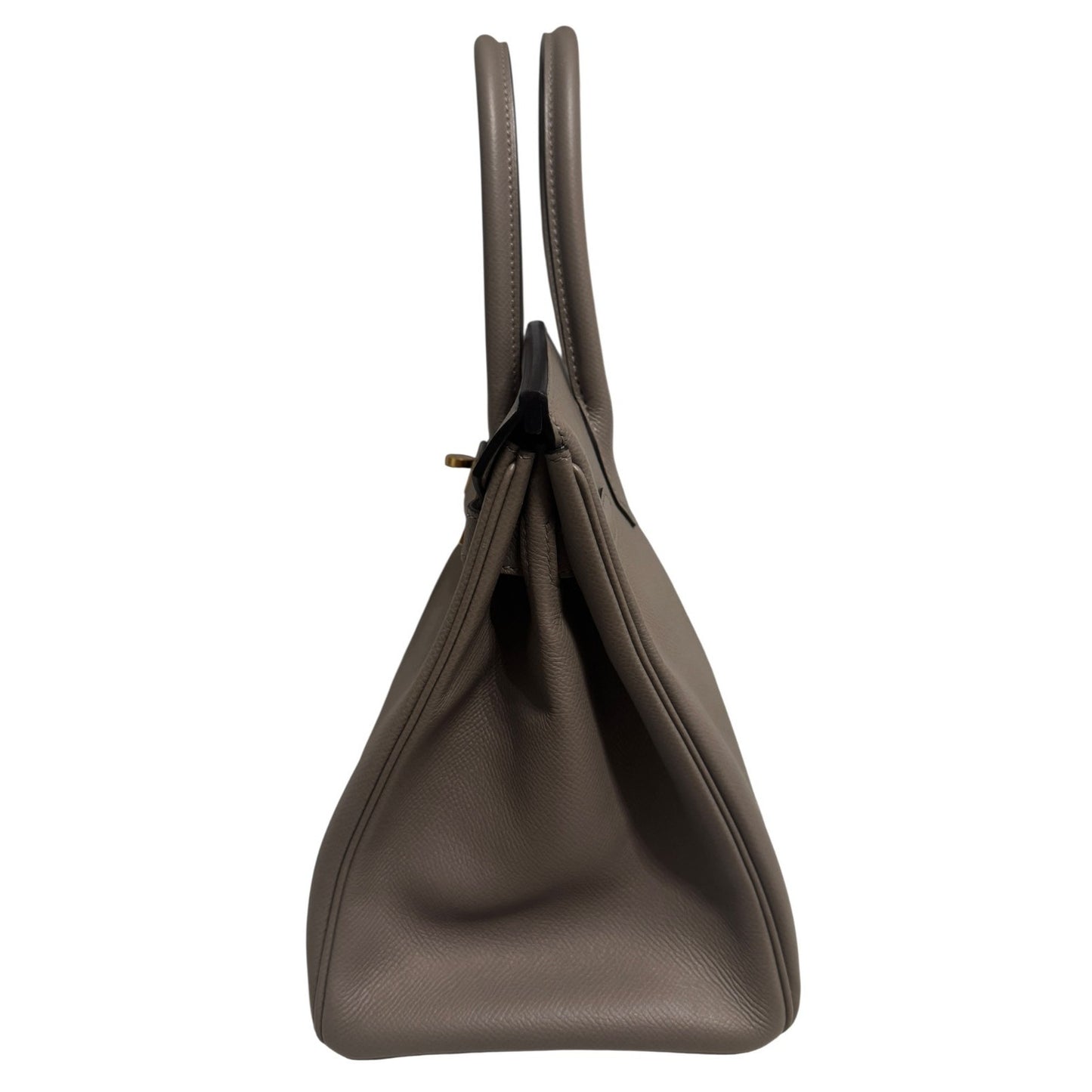 Hermes Birkin 30 Gris Asphalt Gray Epsom Leather Gold Hardware