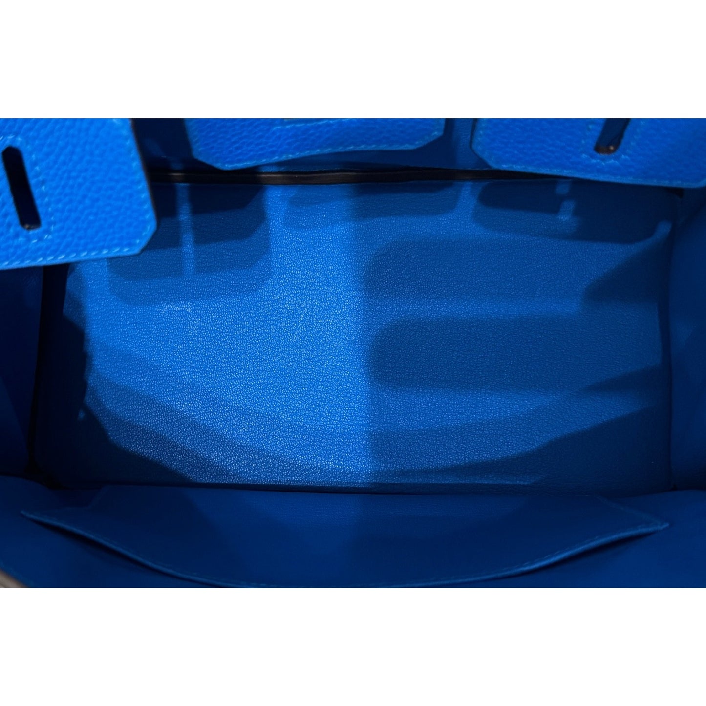 Hermes Birkin 25 Blue Hydra Togo Leather Gold Hardware RARE New 2024