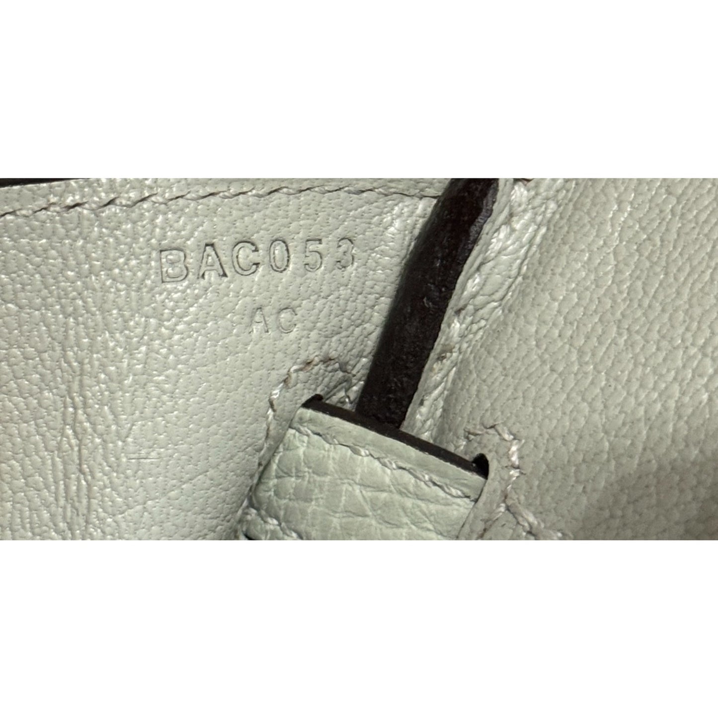 Hermes Birkin 25 Gris Neve Gray Togo Leather Palladium Hardware