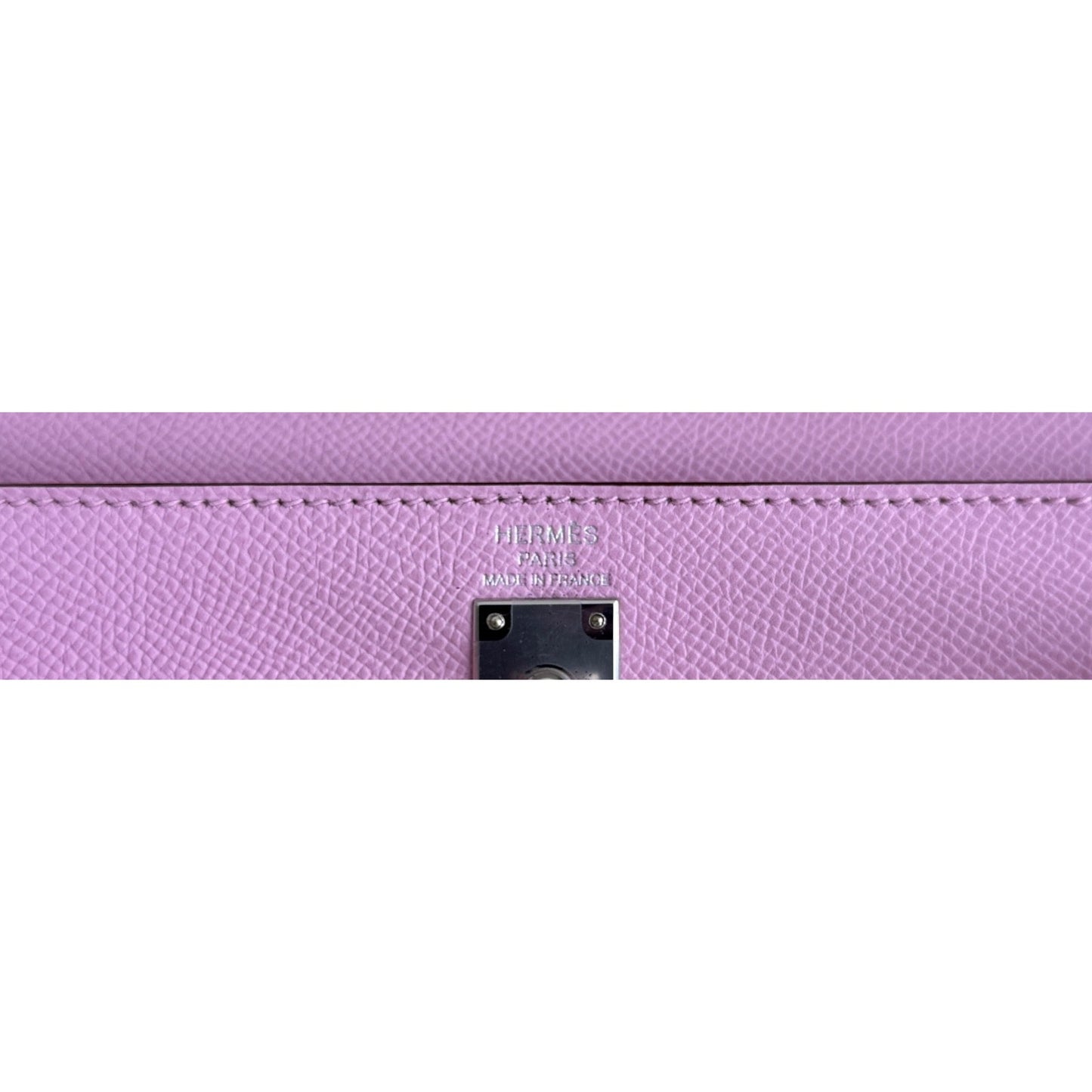 Hermes Kelly 25 Sellier Mauve Sylvester Pink Epsom Palladium Hardware 2025