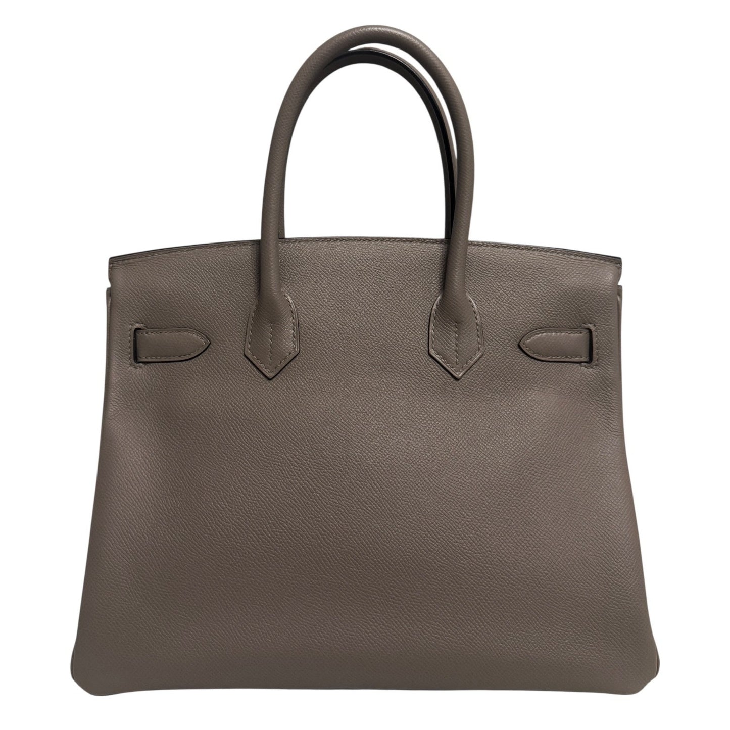 Hermes Birkin 30 Gris Asphalt Gray Epsom Leather Gold Hardware