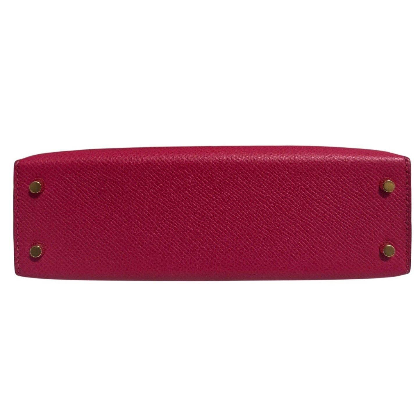 Hermes Kelly Mini 20 Rose Extreme Pink Epsom Leather Gold Hardware