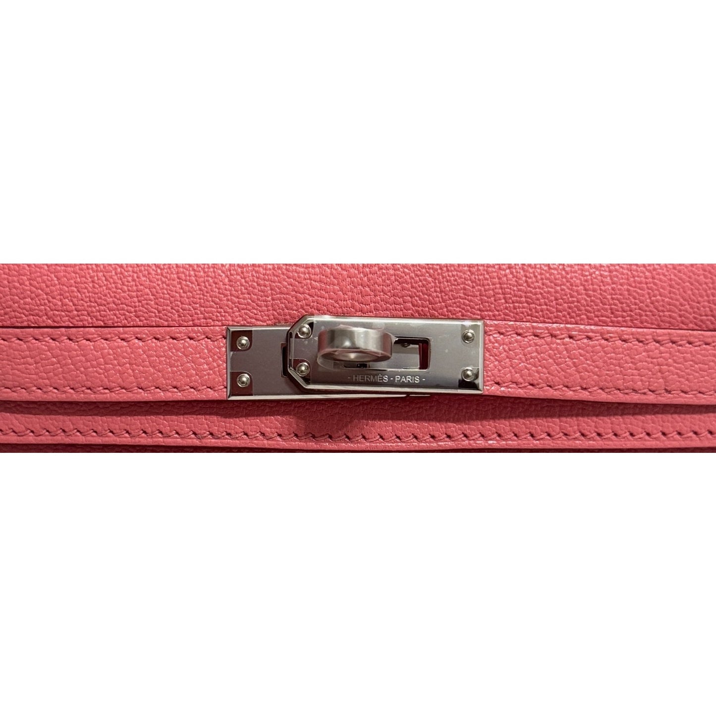 Hermes Kelly Mini 20 Verso Rose D'ete Pink Chèvre Rouge H Leather Palladium Hwr
