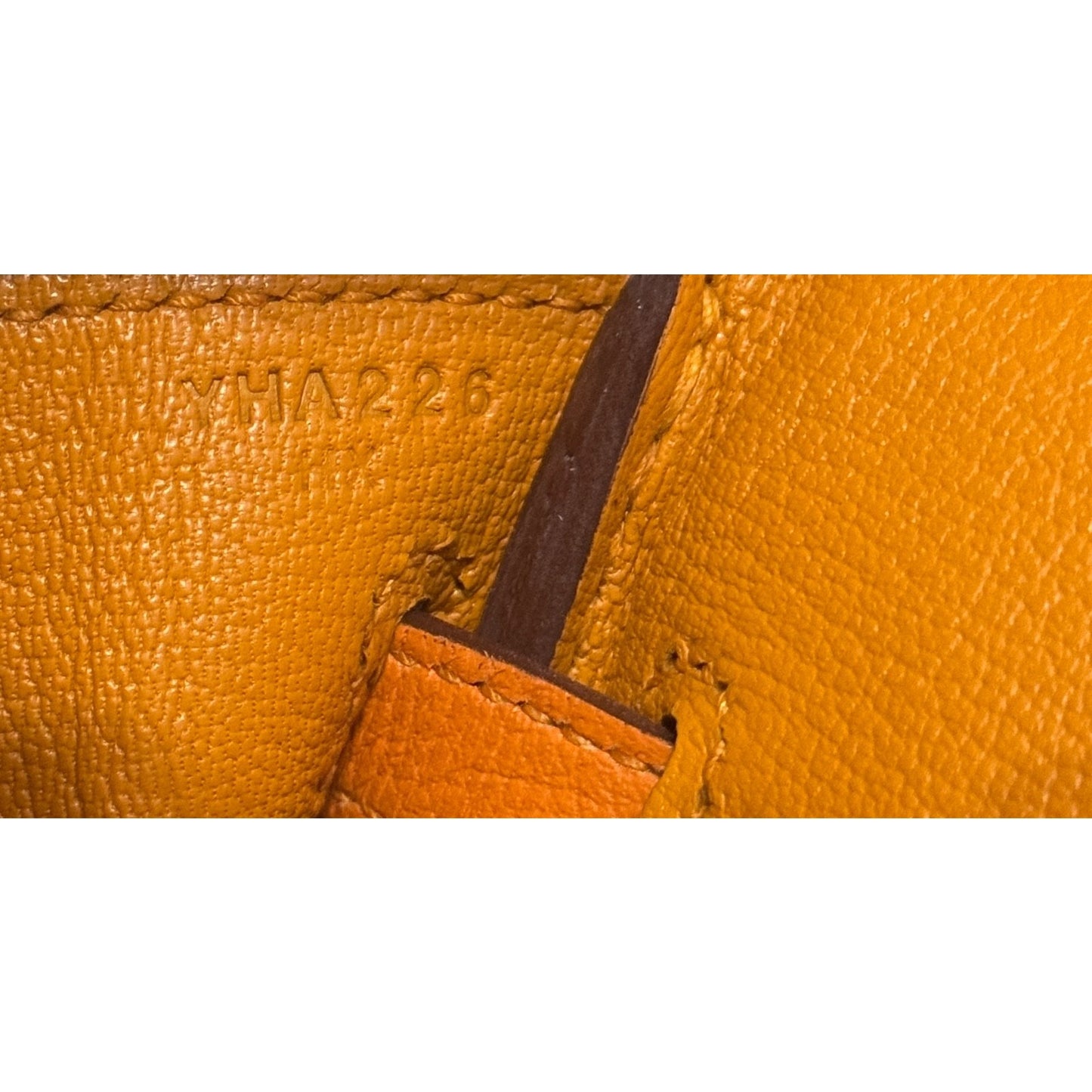 Hermes Birkin 25 Apricot Orange Leather Gold Hardware RARE