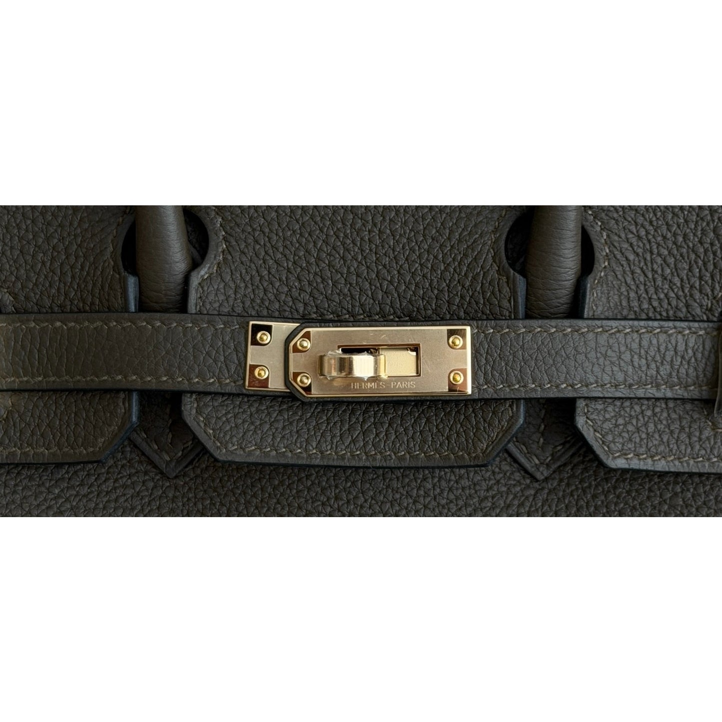 Hermes Birkin 25 Vert Loden Green Togo Leather Permabrass Hardware 2026