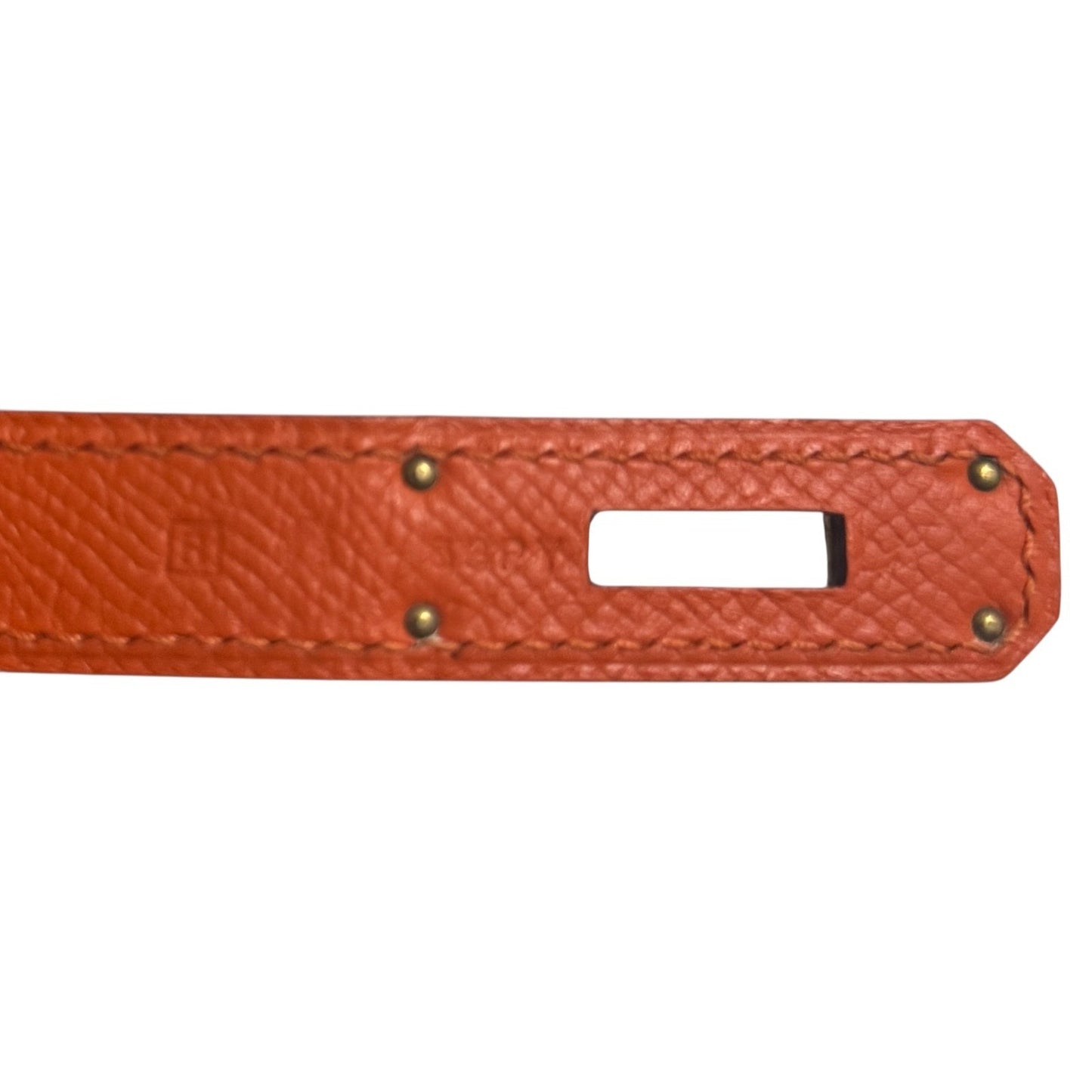 Hermes Birkin 30 Orange Epsom Leather Gold Hardware