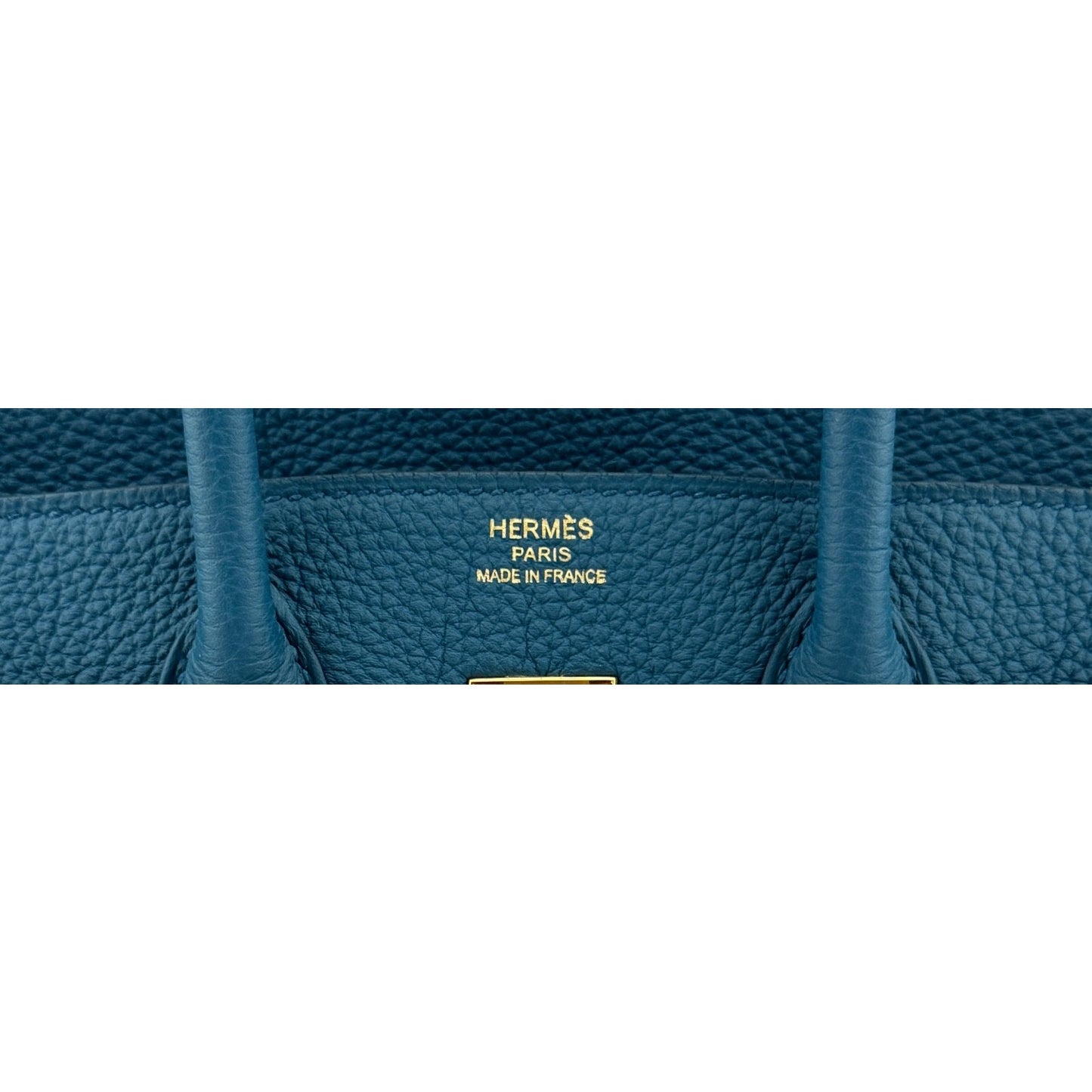 Hermes Birkin 25 Blue Cobalt Togo Leather Gold Hardware