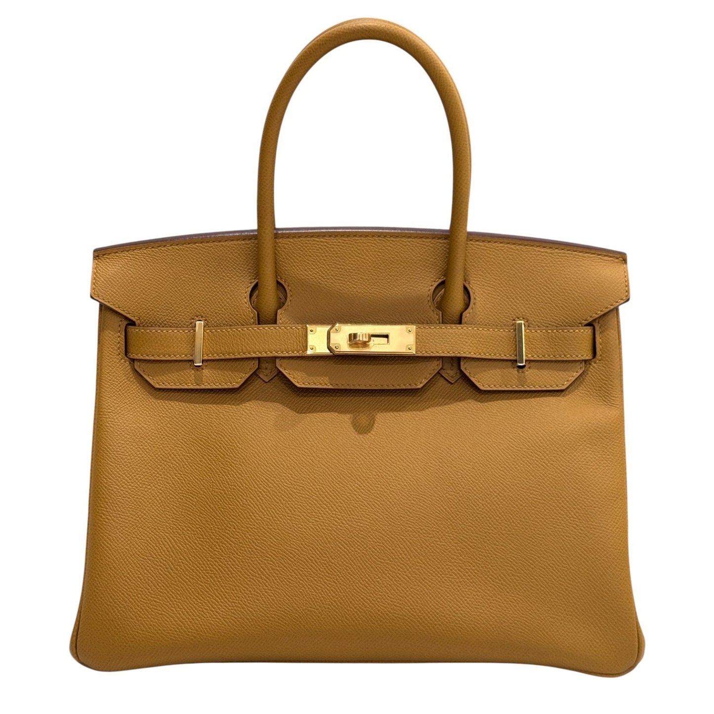 Hermes Birkin 30 Sesame Tan Epsom Leather Gold Hardware RARE