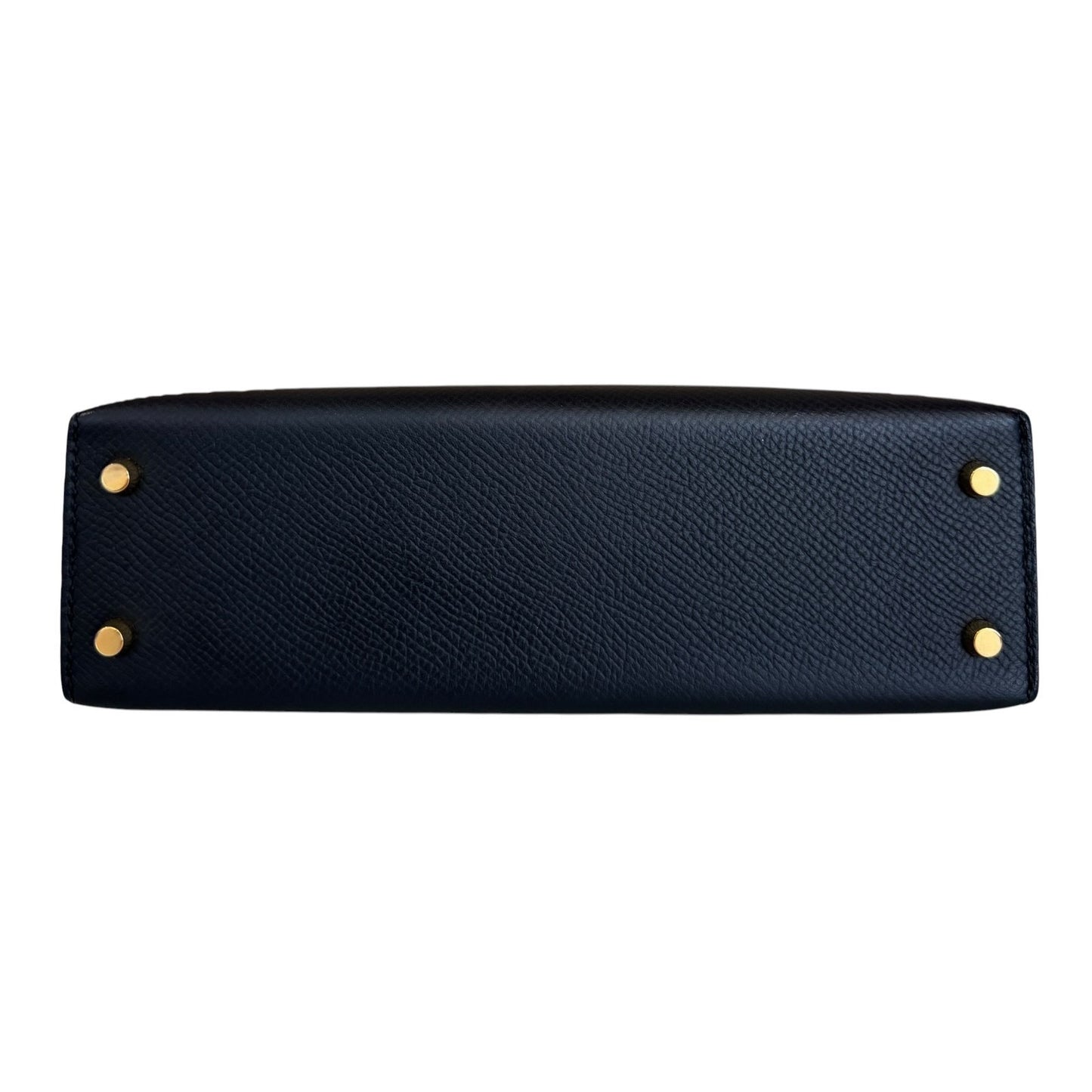 Hermes Kelly Mini 20 Black Noir Epsom Leather Gold Hardware