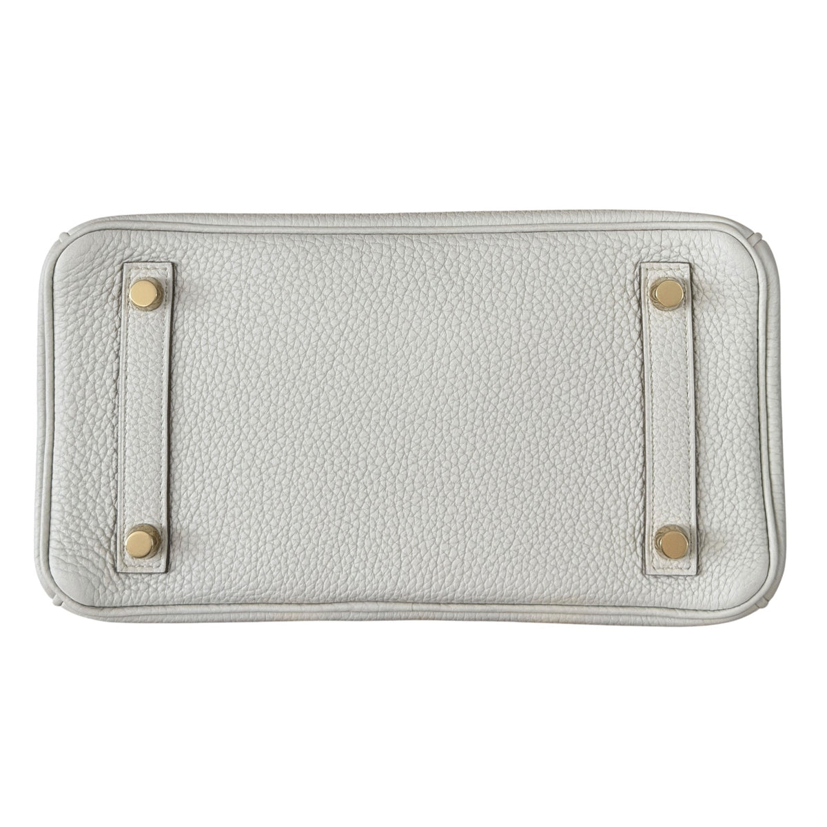 Hermes Birkin 25 Beton Beige Cream Togo Leather Gold Hardware