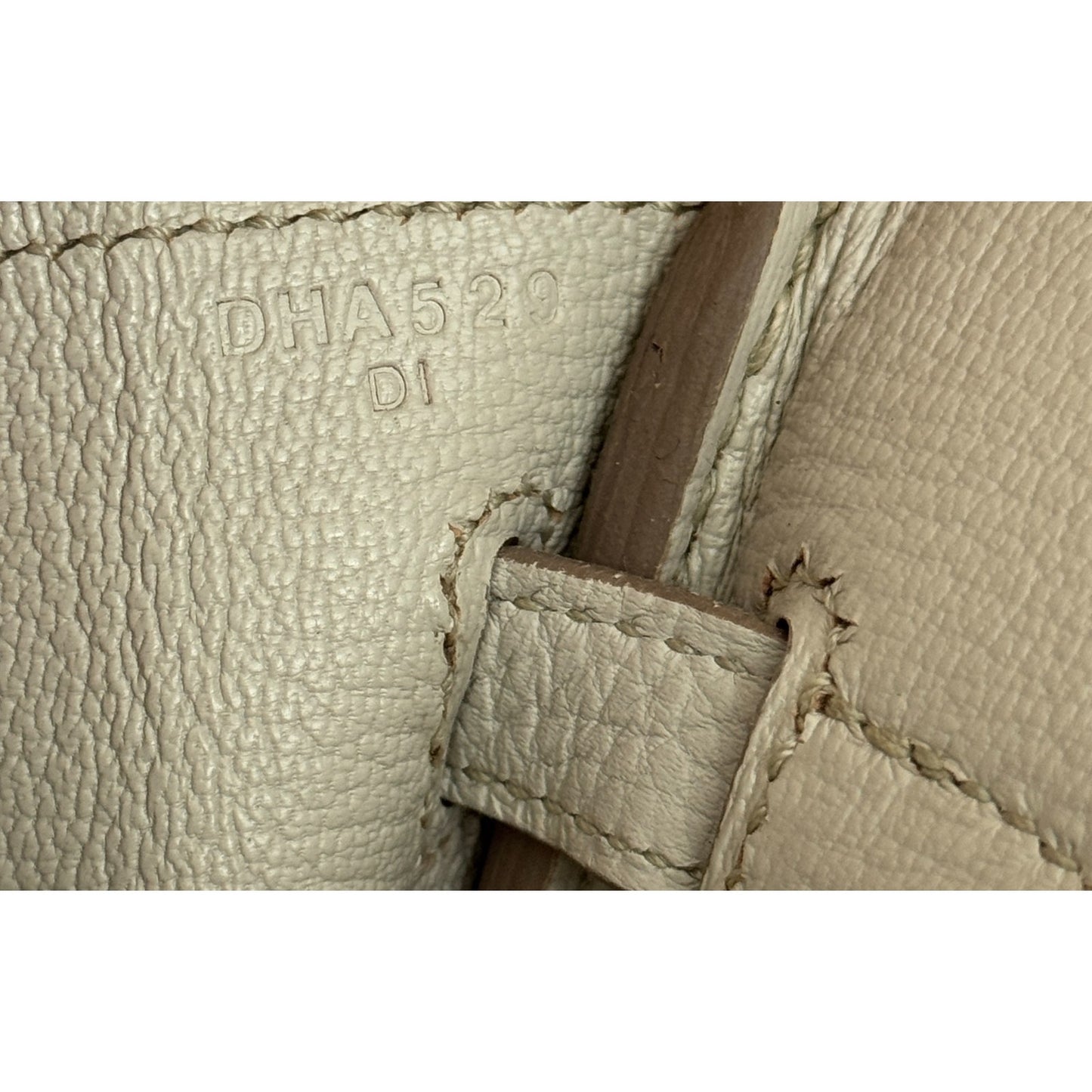 Hermes Birkin 25 Beton Beige Cream Togo Leather Rose Gold Hardware