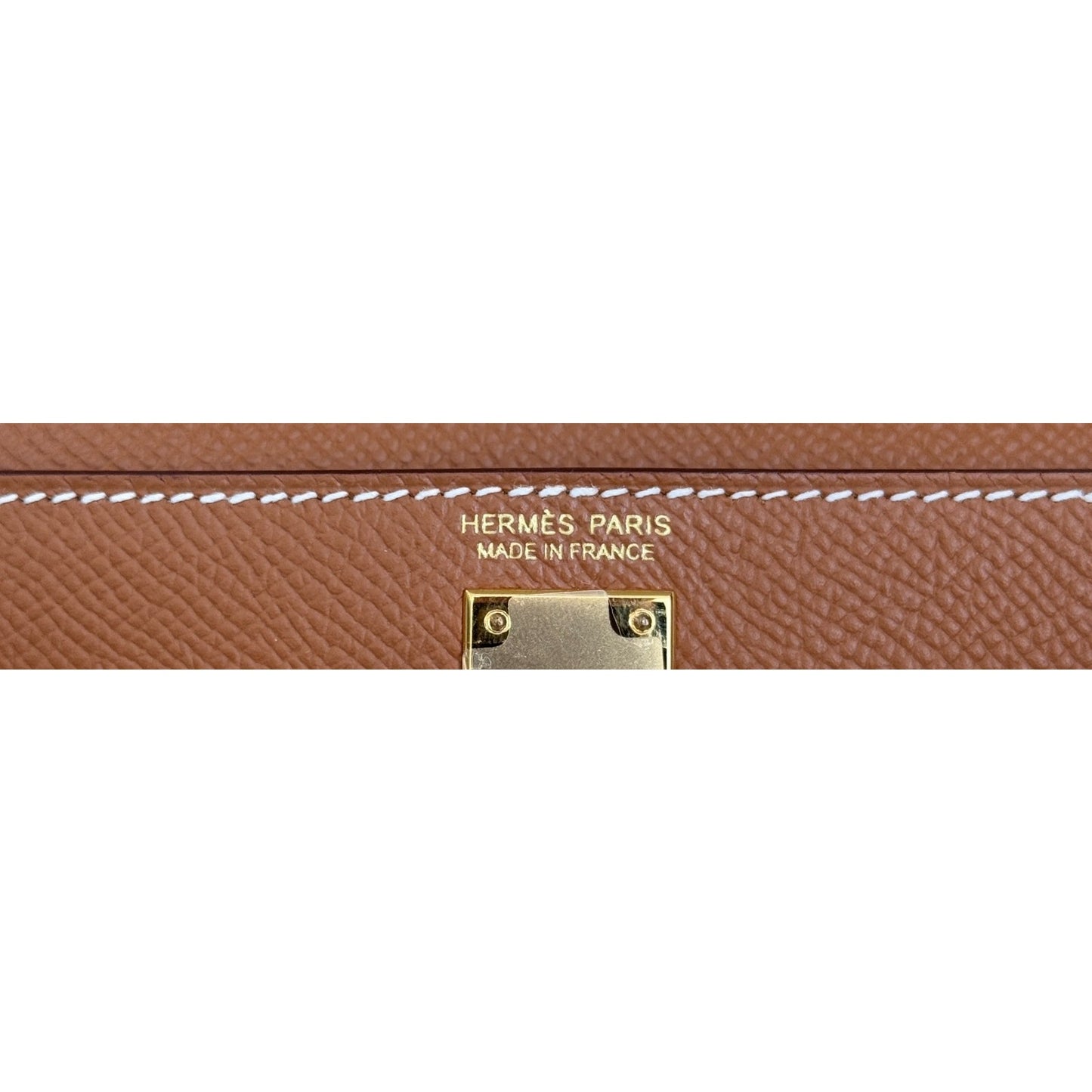 Hermes Kelly Mini 20 Gold Tan Epsom Leather Gold Hardware