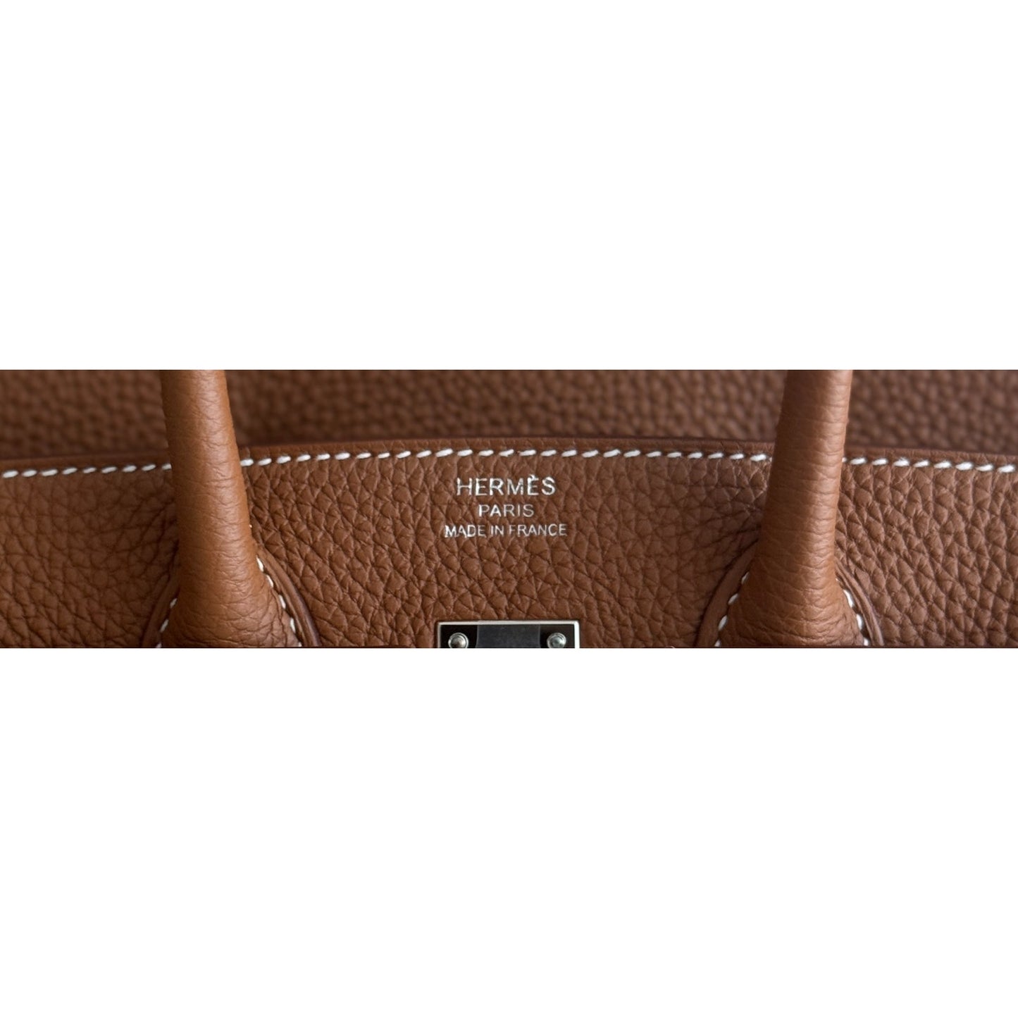 Hermes Birkin 25 Gold Tan Togo Leather Palladium Hardware RARE