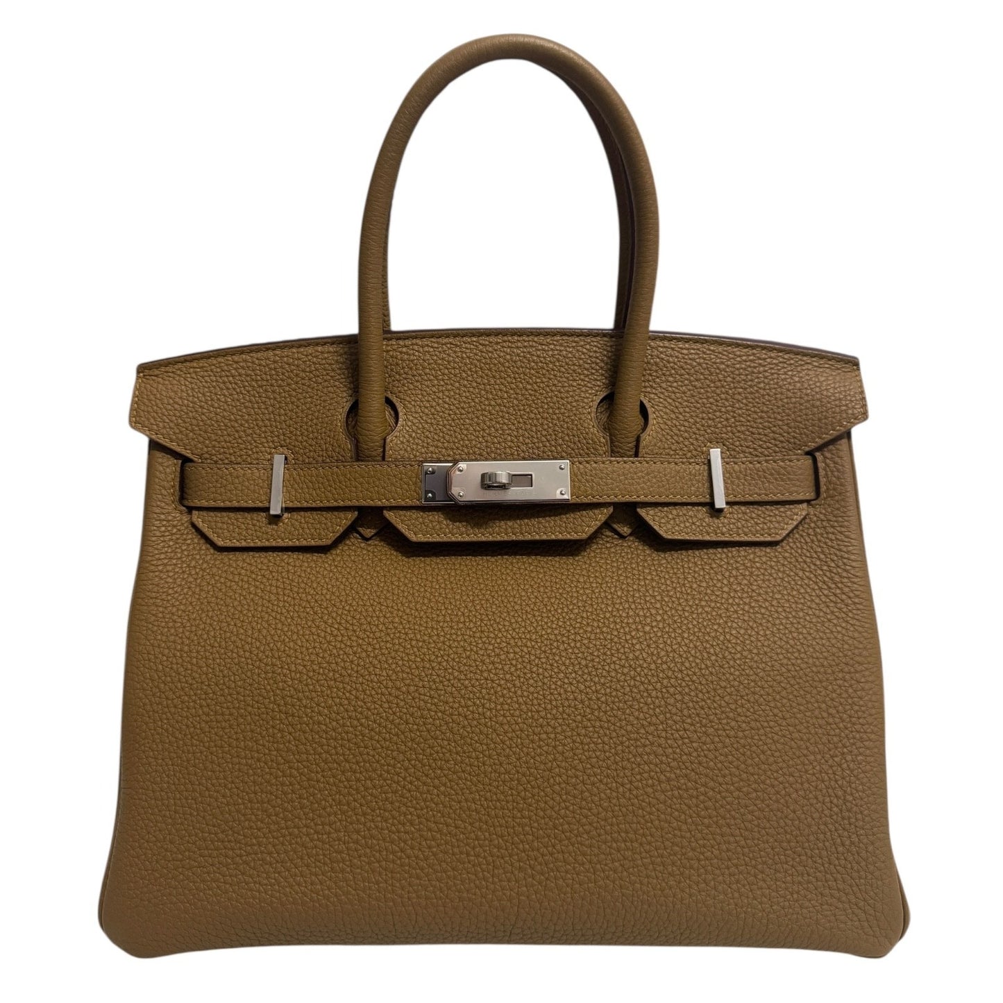 Hermes Birkin 30 Bronze Dore Togo Leather Palladium Hardware