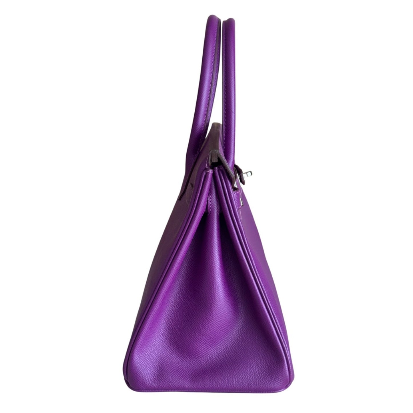 Hermes Birkin 30 Anemone Purple Epsom Leather Palladium Hardware