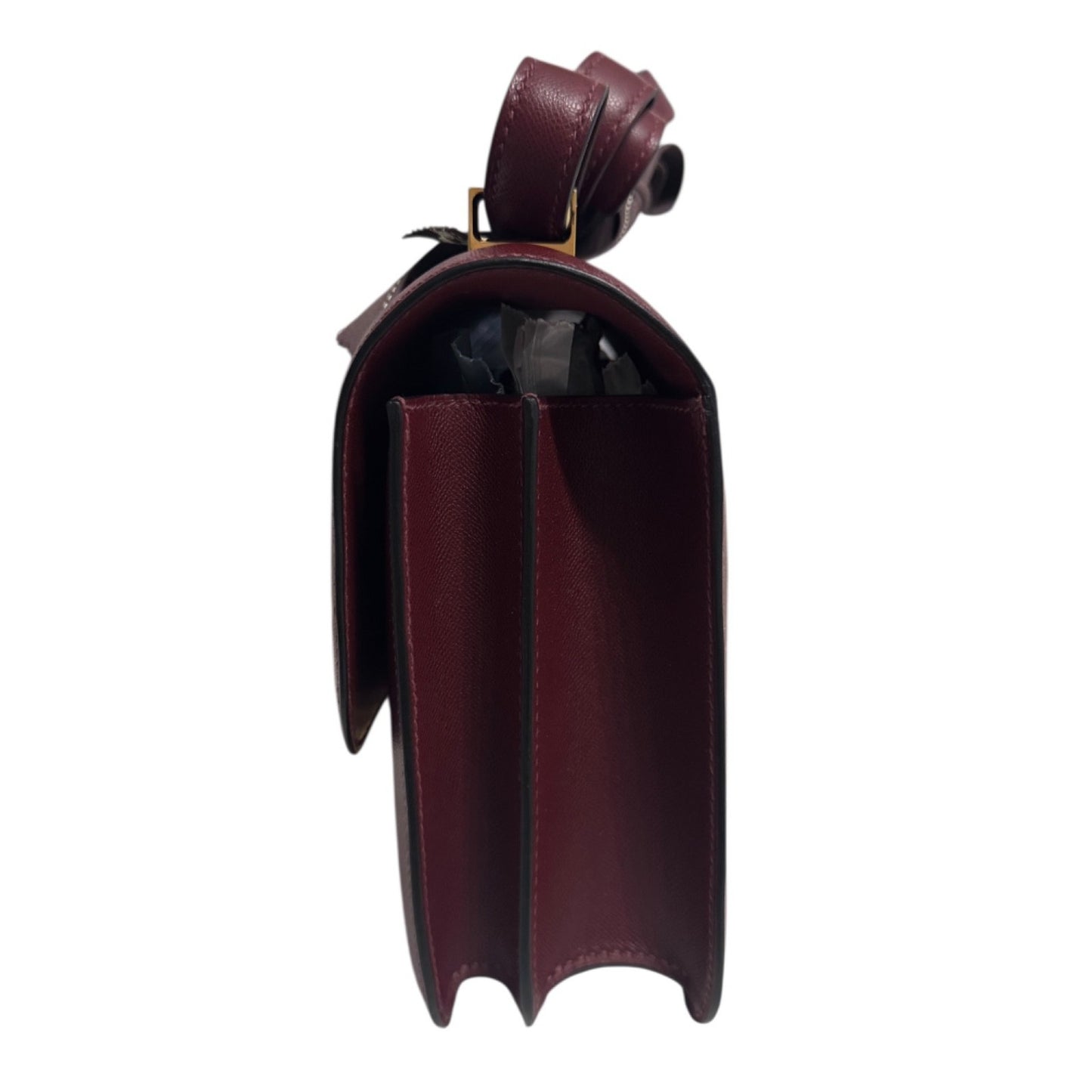 Hermes Constance 24 Rouge H Red Madame Leather Gold Hardware Rare