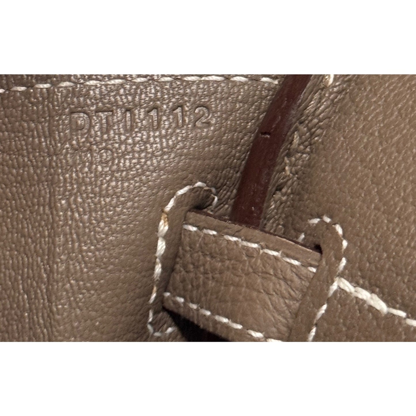 Hermes Birkin 25 Etoupe Gray Togo Leather Gold Hardware Handbag