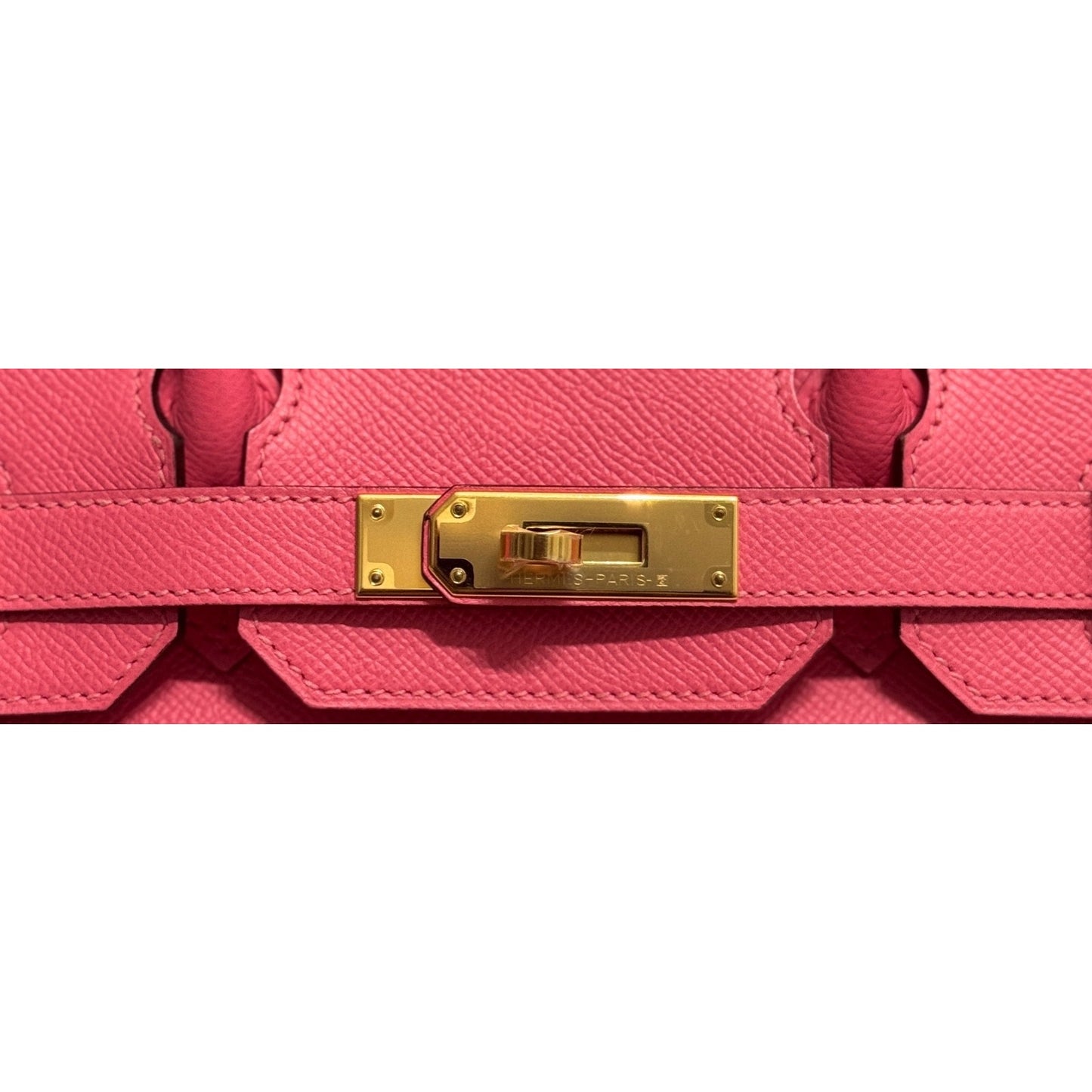 Hermes Birkin 30 Special Order Rose Azalee Pink Epsom Leather Gold Hardware