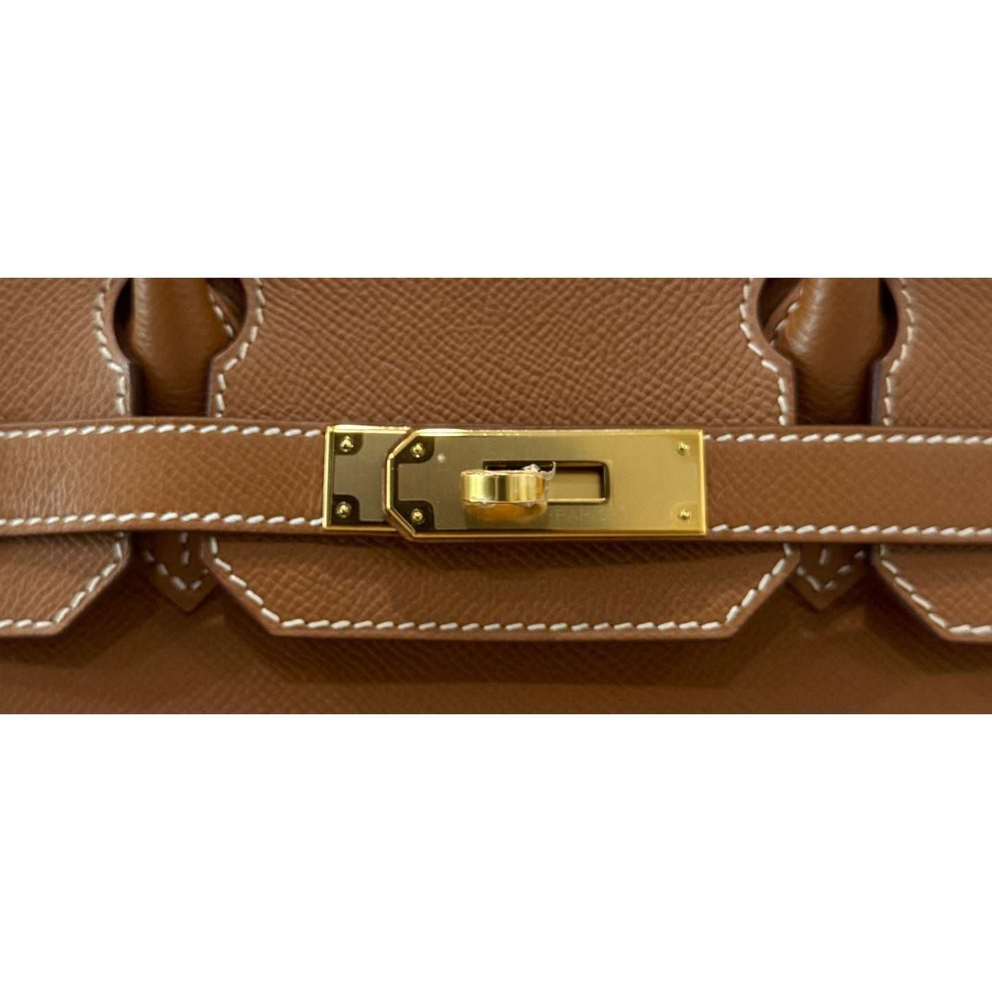 Hermes Birkin 30 Gold Tan Epsom Leather Gold Hardware RARE