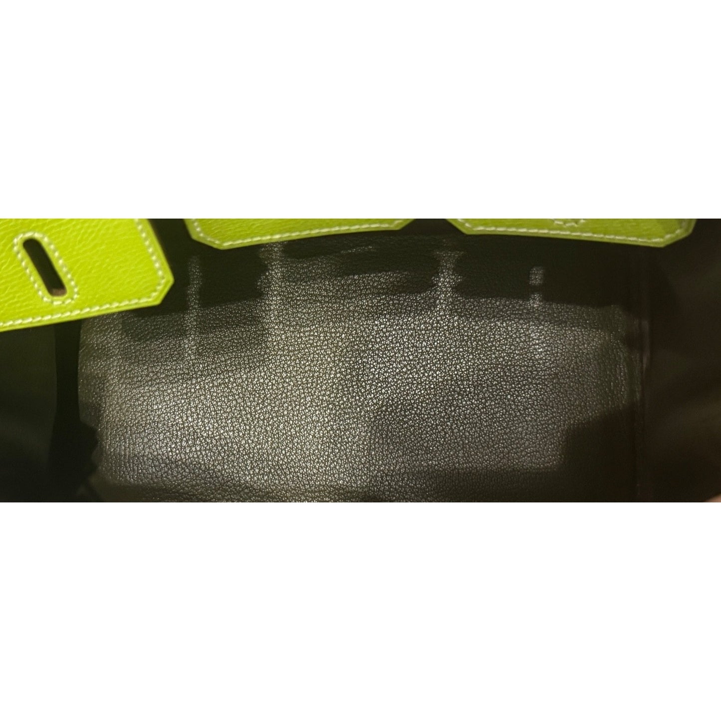 Hermes Birkin 25 Kiwi Epsom Lichen Green Epsom Leather Palladium Hardware