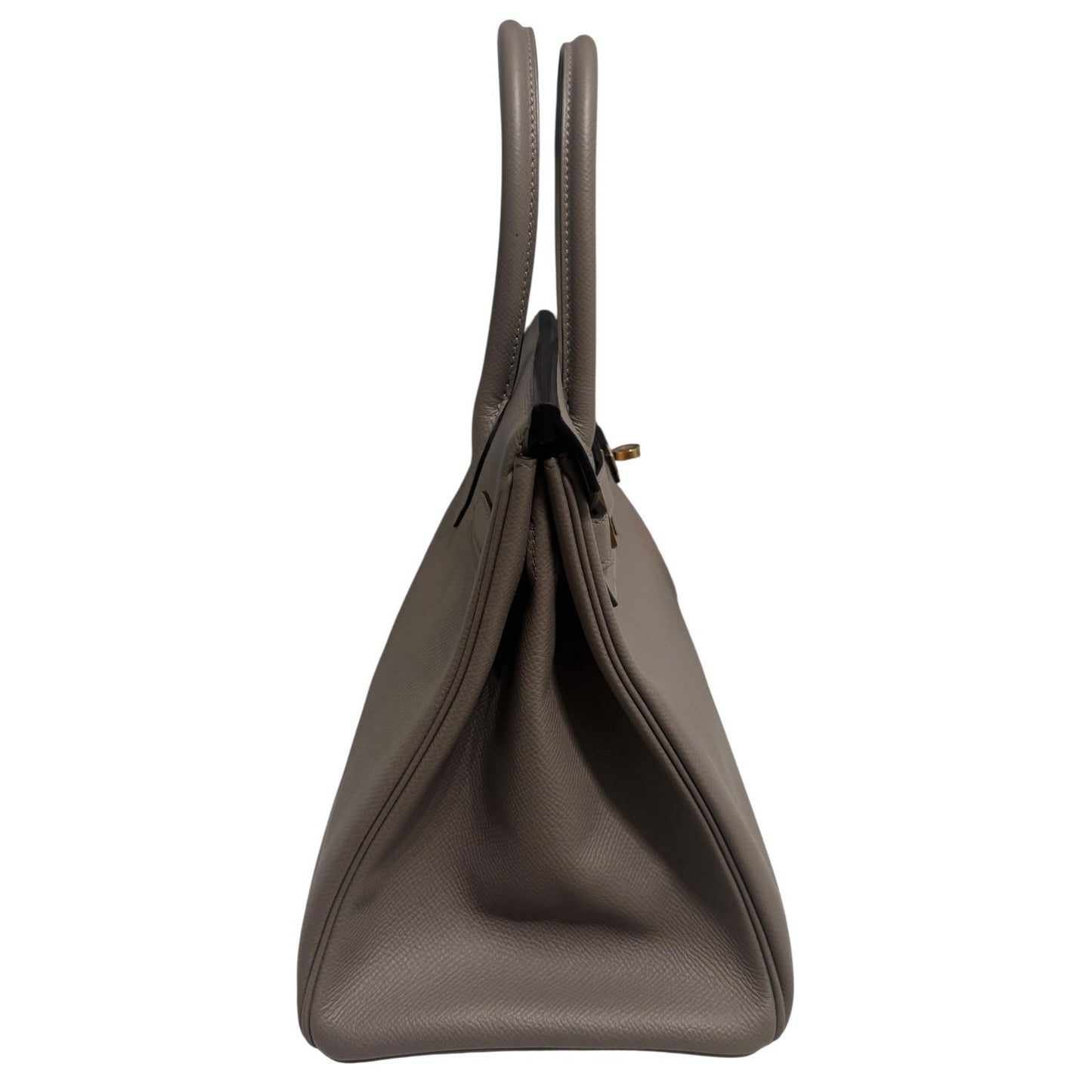 Hermes Birkin 30 Gris Asphalt Gray Epsom Leather Gold Hardware