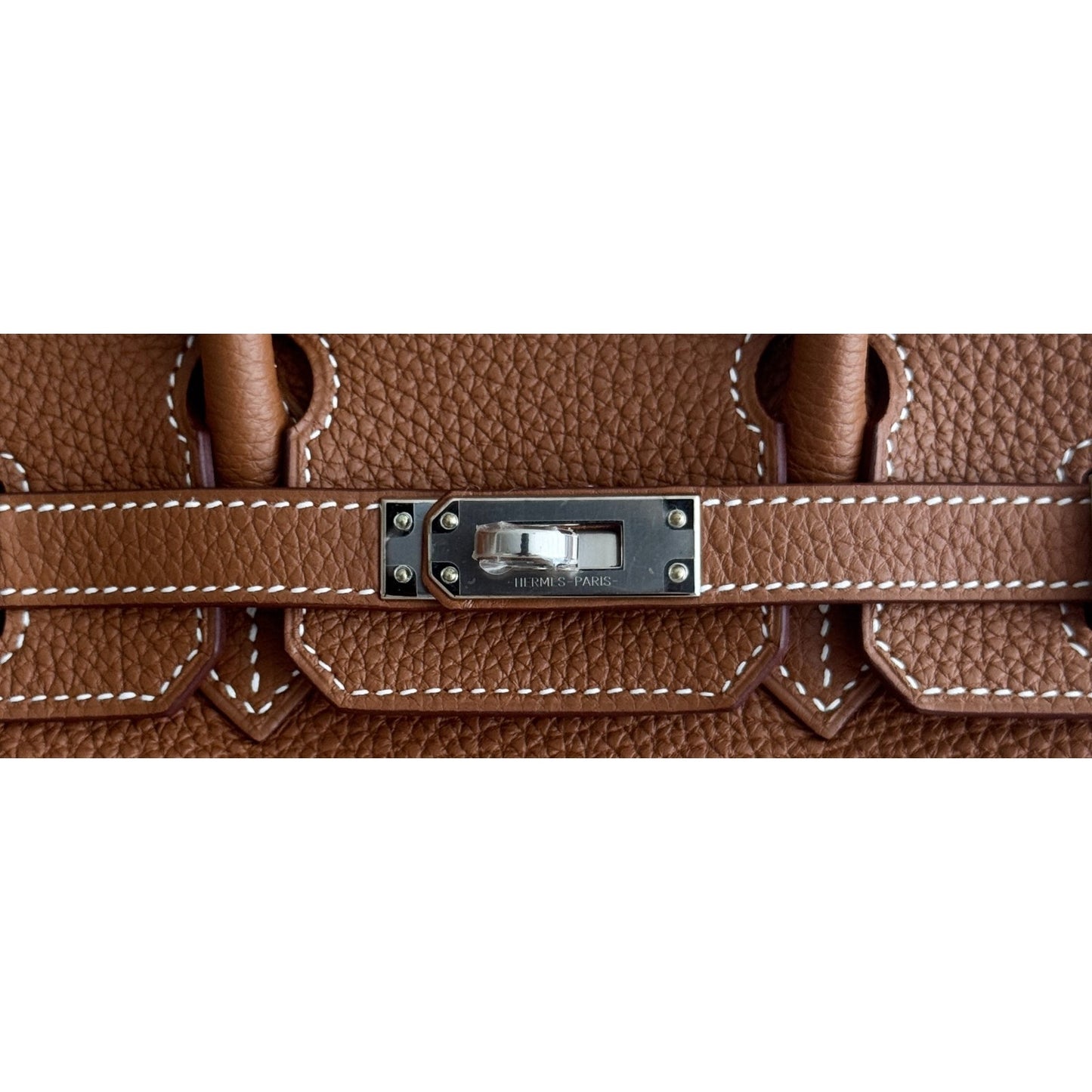 Hermes Birkin 25 Gold Tan Togo Leather Palladium Hardware RARE