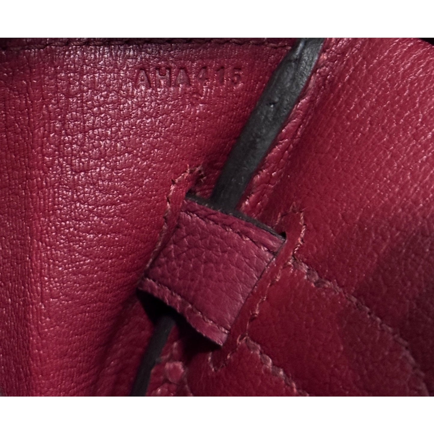 Hermes Birkin 30 Rouge Grenat Red Togo Leather Gold Hardware