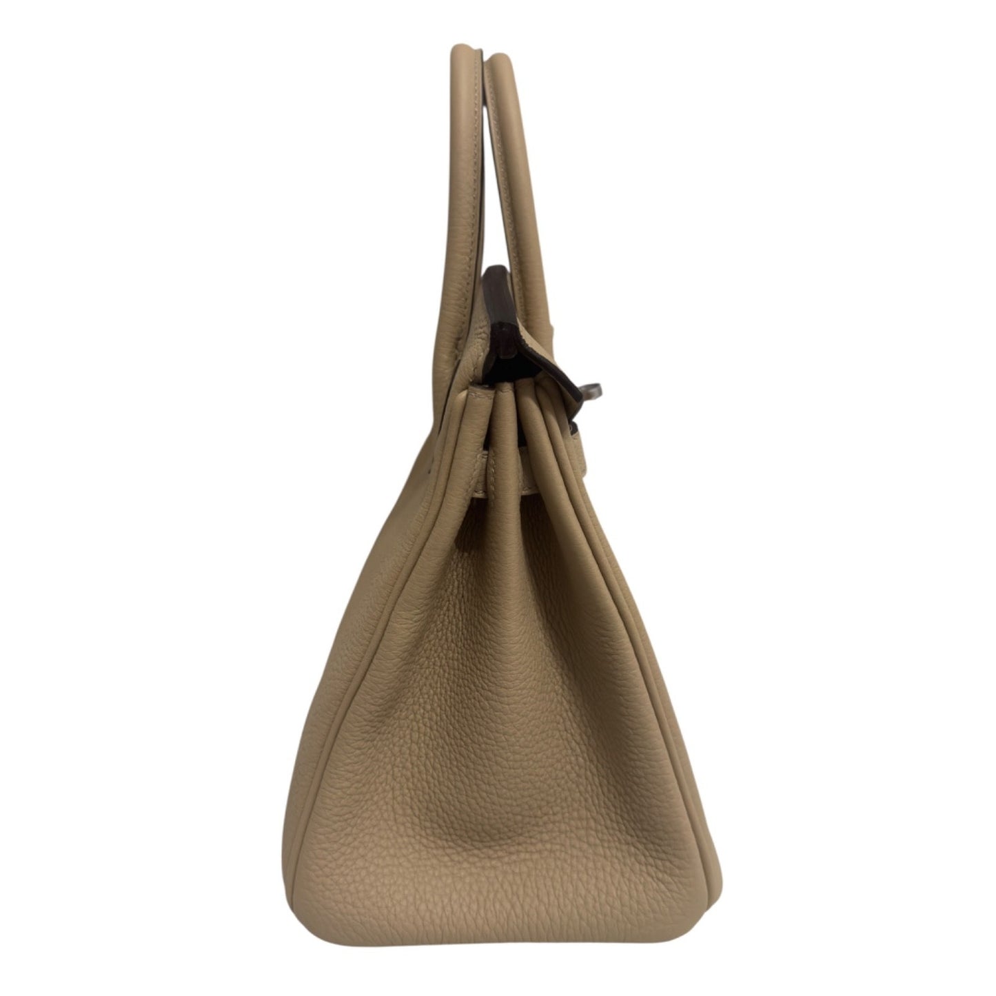 Hermes Birkin 25 Trench Tan Beige Togo Leather Gold Hardware NEW