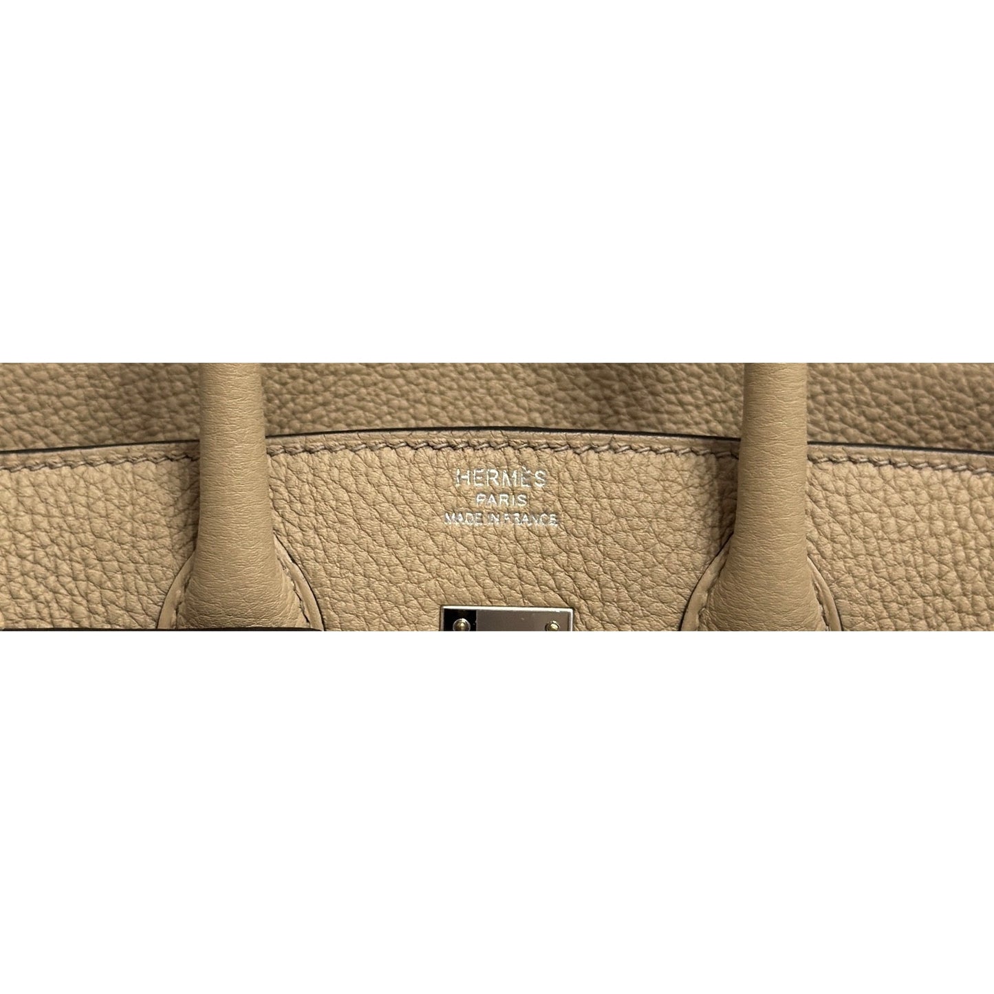 Hermes Birkin 25 Trench Tan Beige Togo Leather Gold Hardware NEW