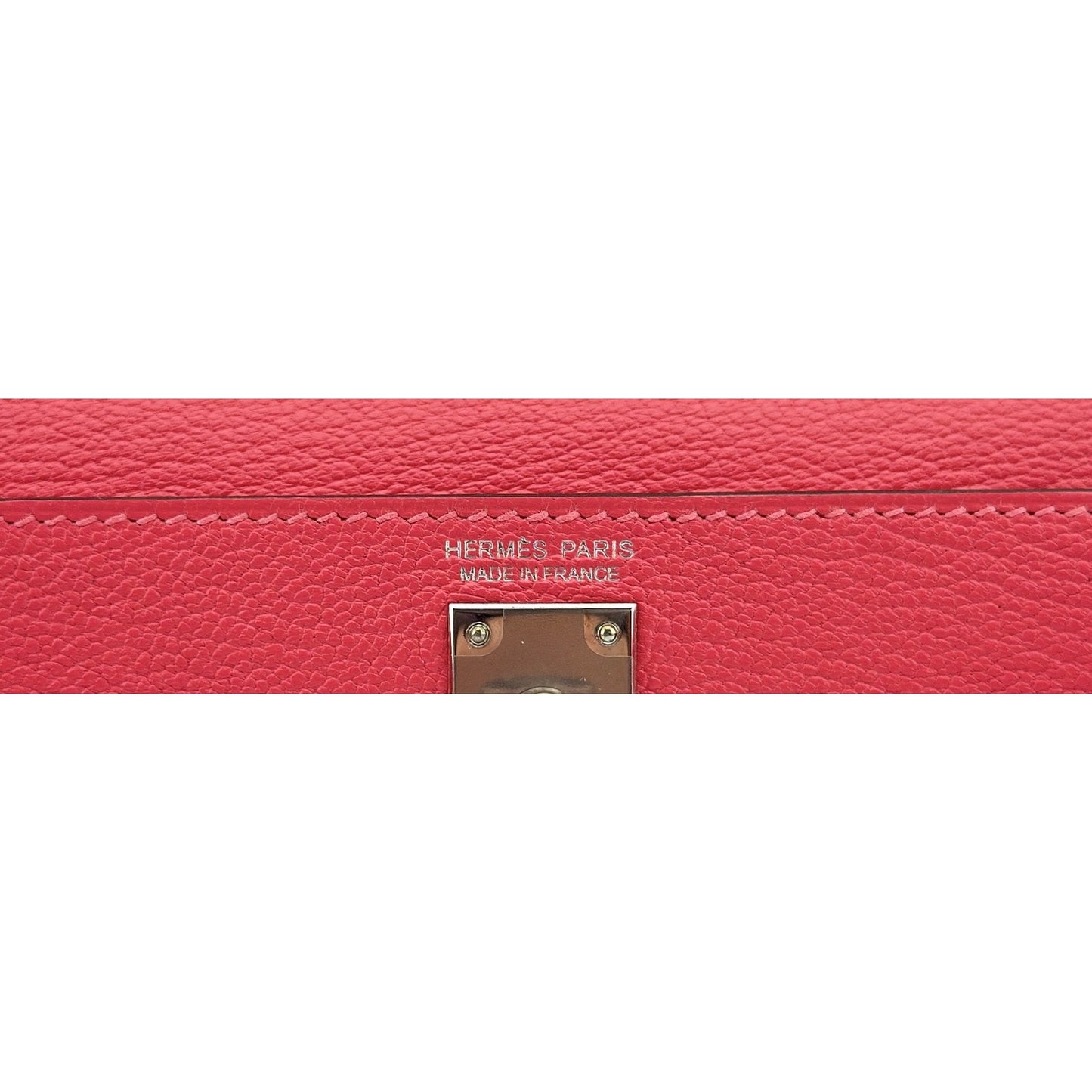 Hermes Kelly Mini 20 Rose Azalee Pink Chèvre Leather Palladium Hardware RARE