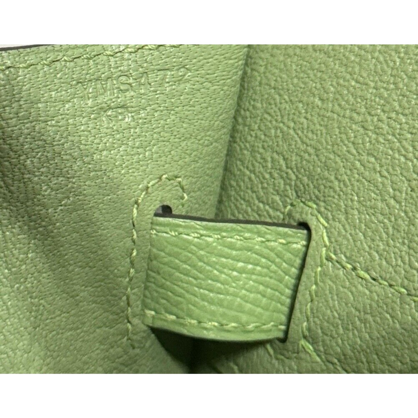 Hermes Birkin 30 Sellier Vert Criquet Green Epsom Leather Gold Hardware Handbag