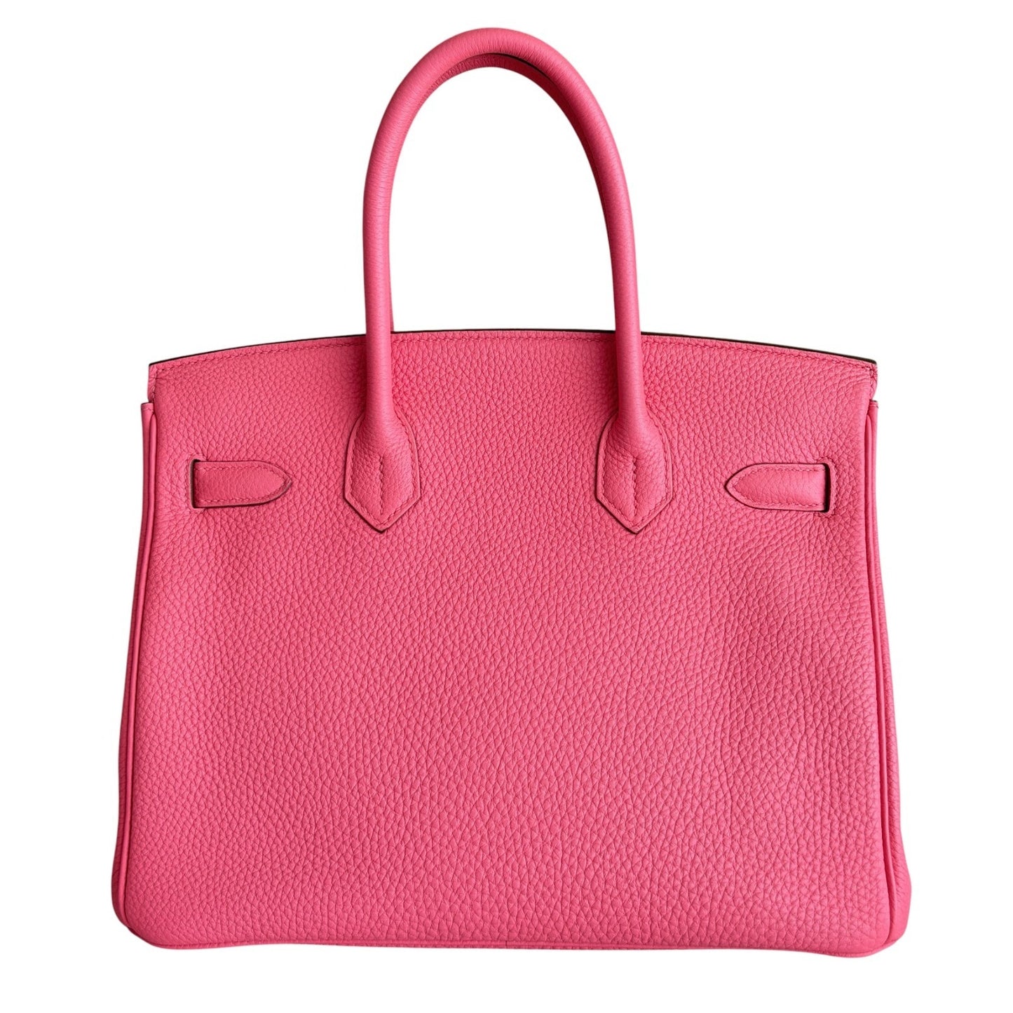 Hermes Birkin 30 Rose Lipstick Pink Togo Leather Gold Hardware Handbag RARE