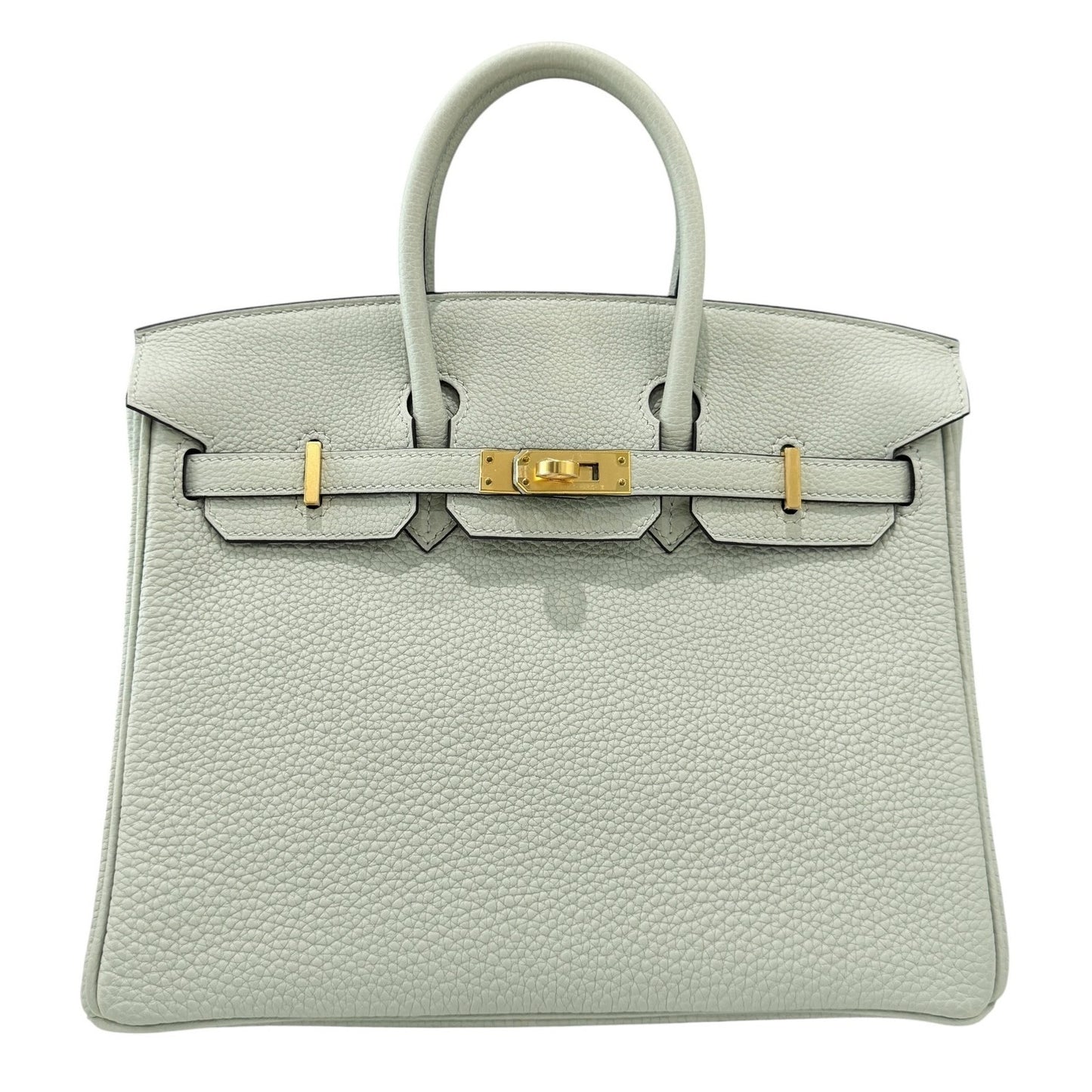 Hermes Birkin 25 Gris Neve Gray Togo Leather Gold Hardware