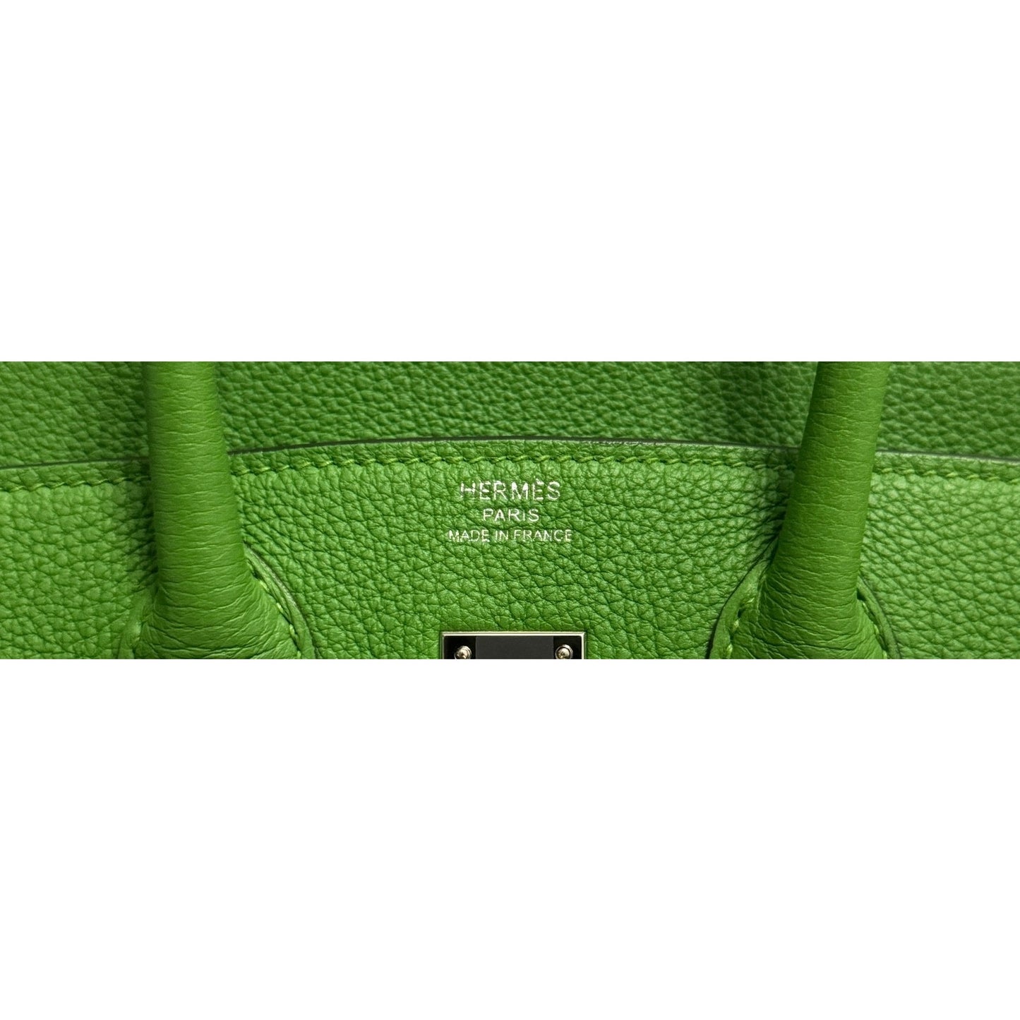 Hermes Birkin 25 Vert Yucca Green Togo Leather Palladium Hardware NEW