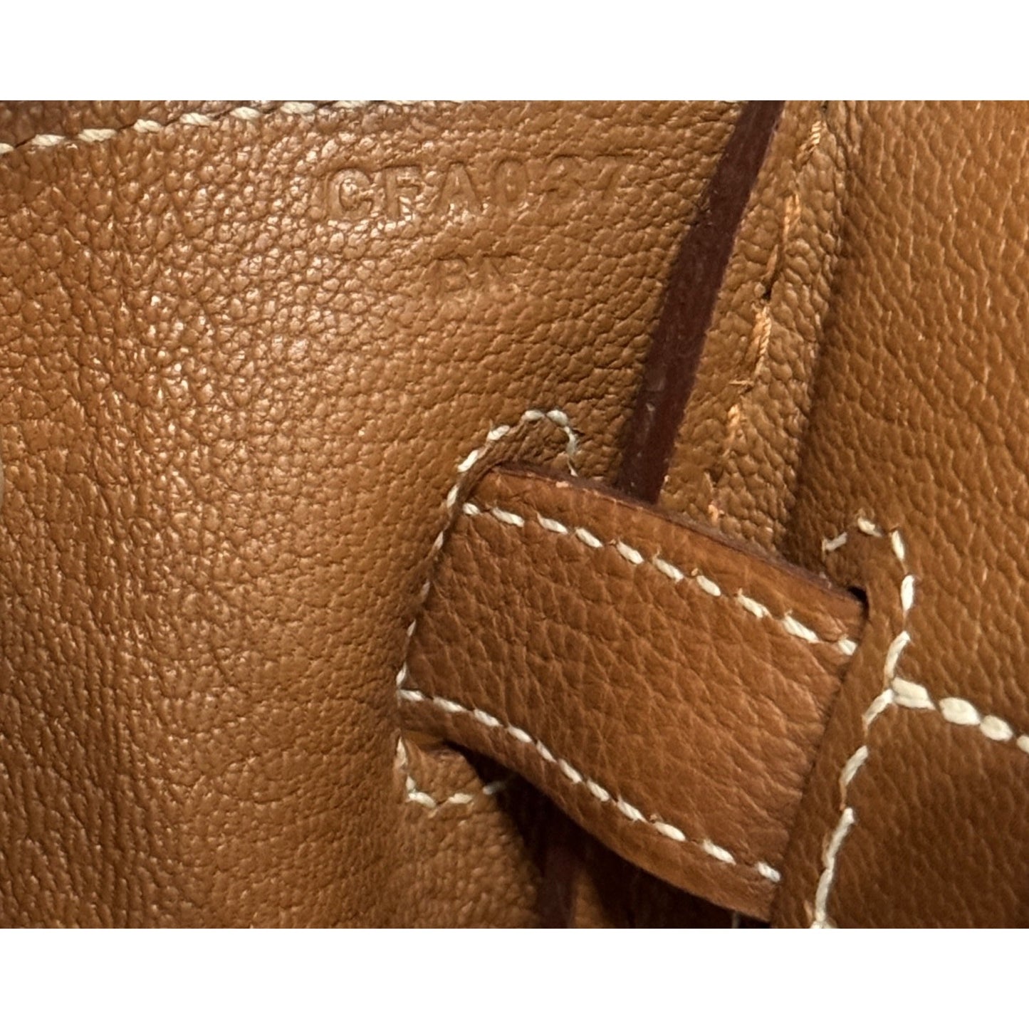 Hermes Birkin 30 Gold Tan Togo Leather Gold Hardware RARE