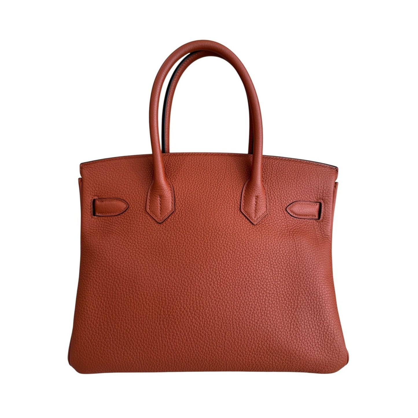 Hermes Birkin 30 Cuivre Orange Togo Leather Gold Hardware