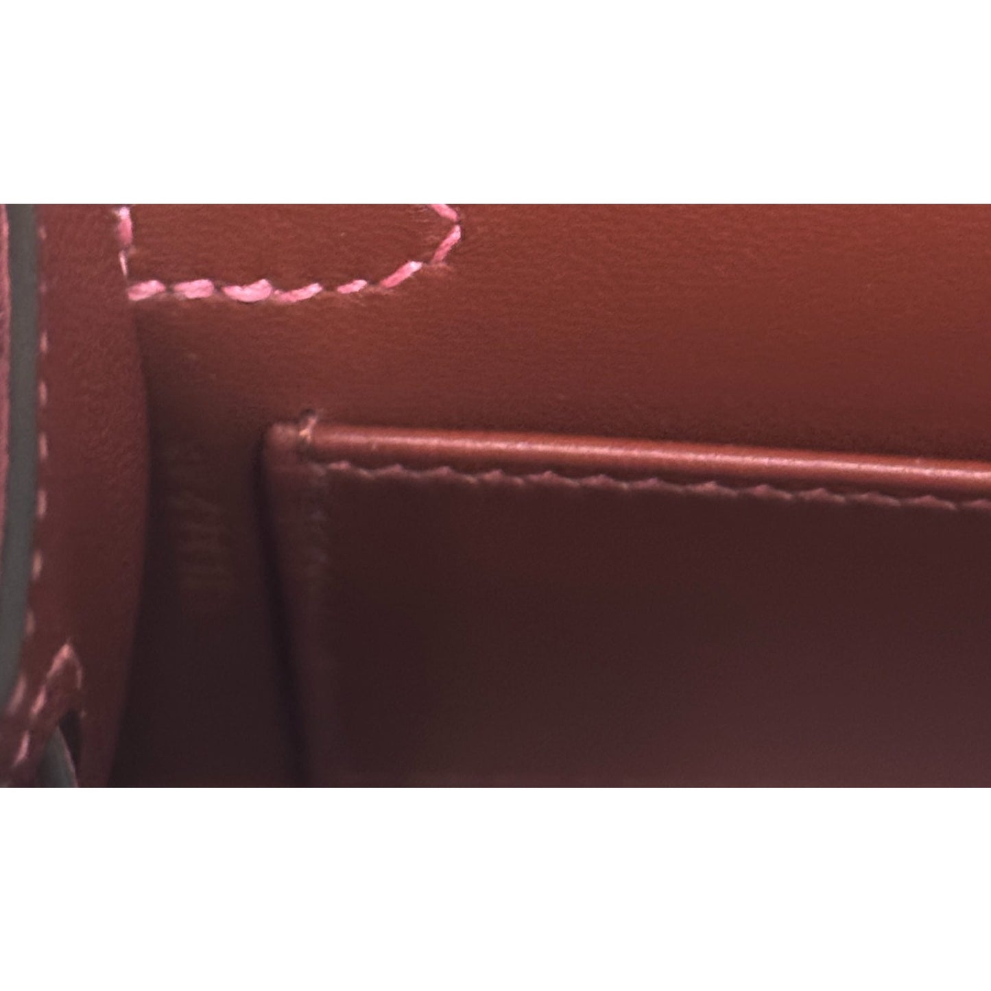 Hermes Kelly Mini 20 Verso Rose D'ete Pink Chèvre Rouge H Leather Palladium Hwr