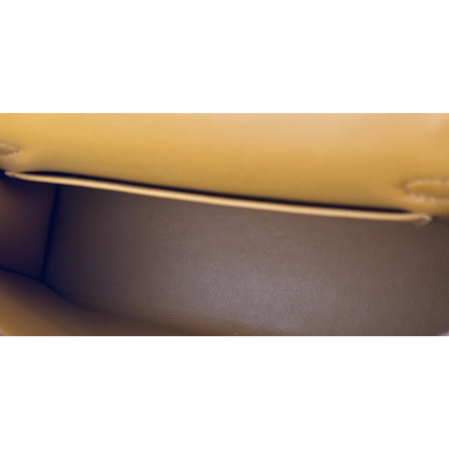 Hermes Kelly Mini 20 Sesame Tan Epsom Leather Palladium Hardware