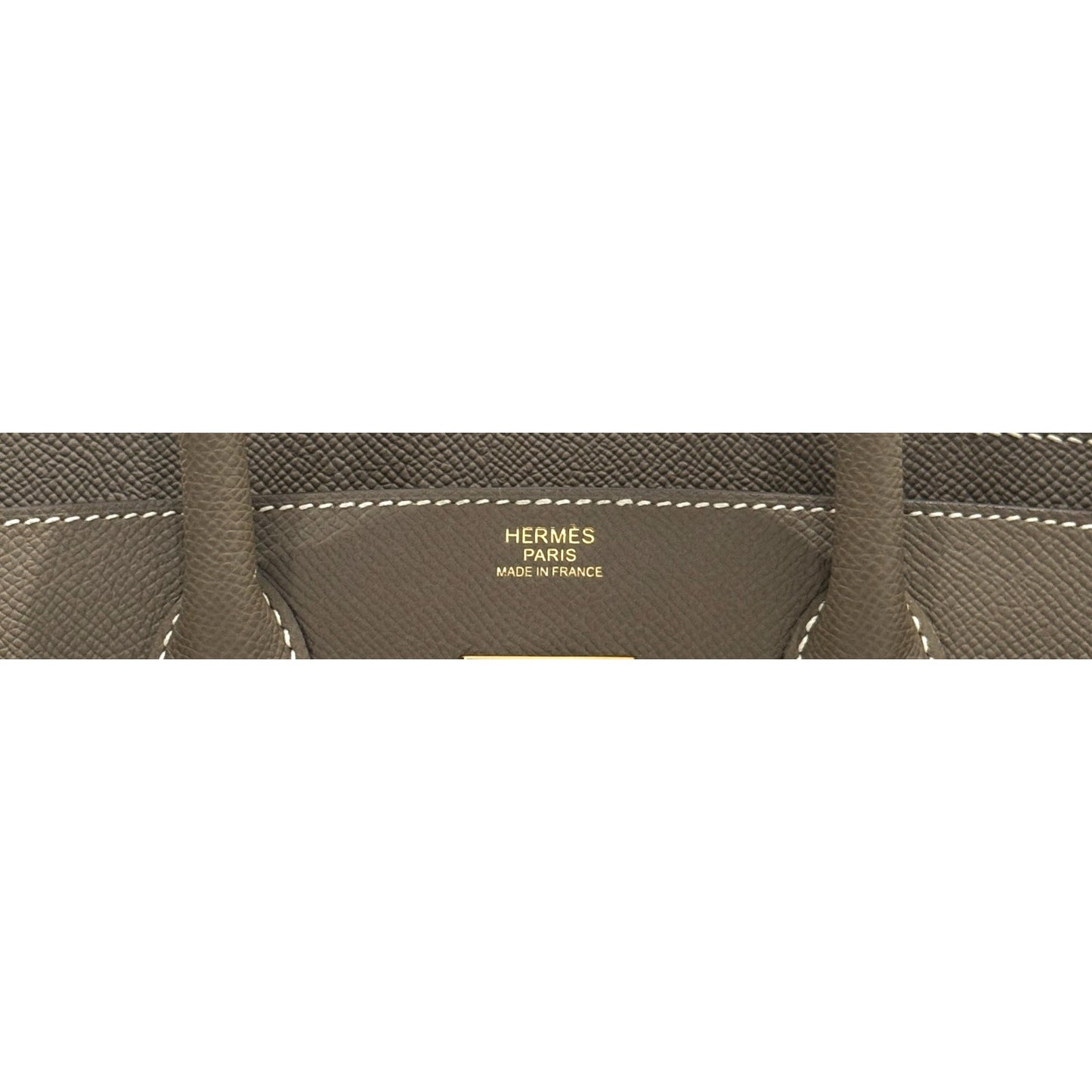 Hermes Birkin 30 Etoupe Gray Epsom Leather Gold Hardware