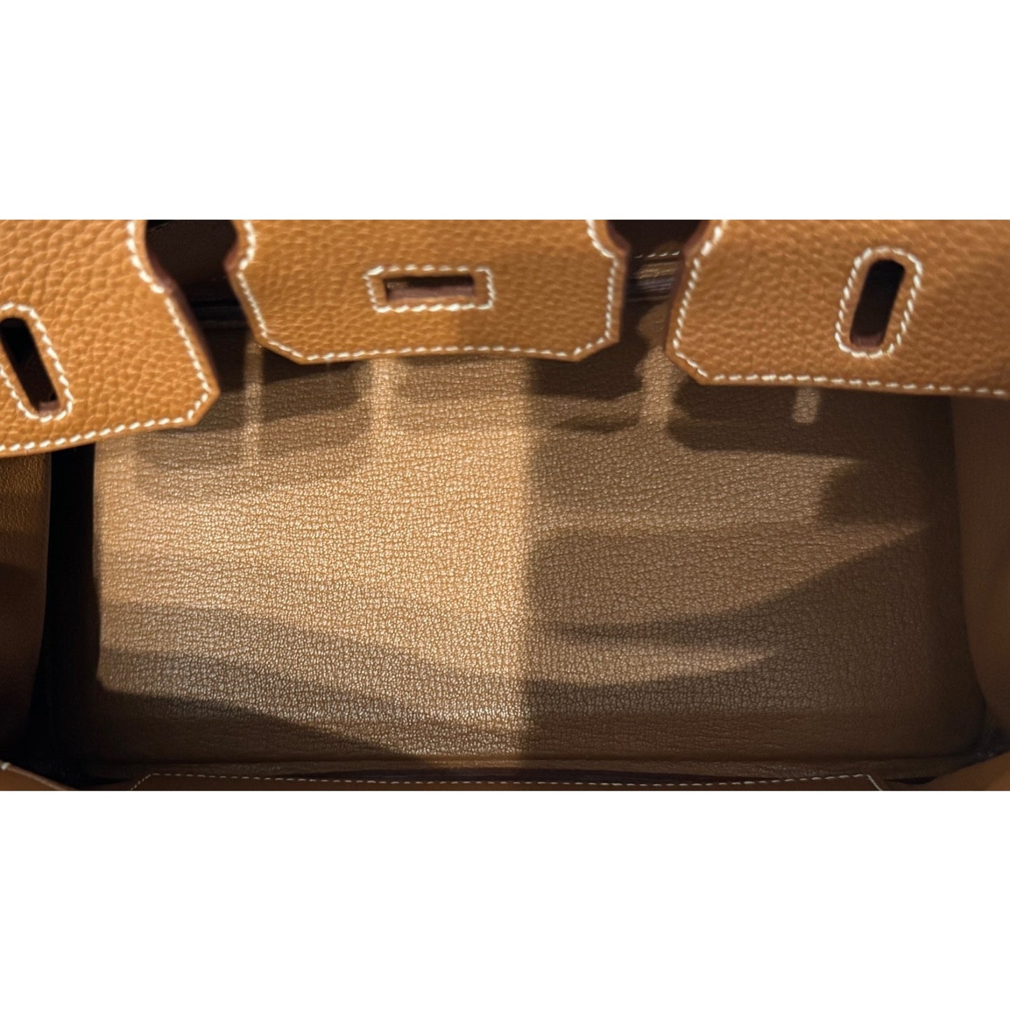 Hermes Birkin 25 Gold Tan Togo Leather Gold Hardware
