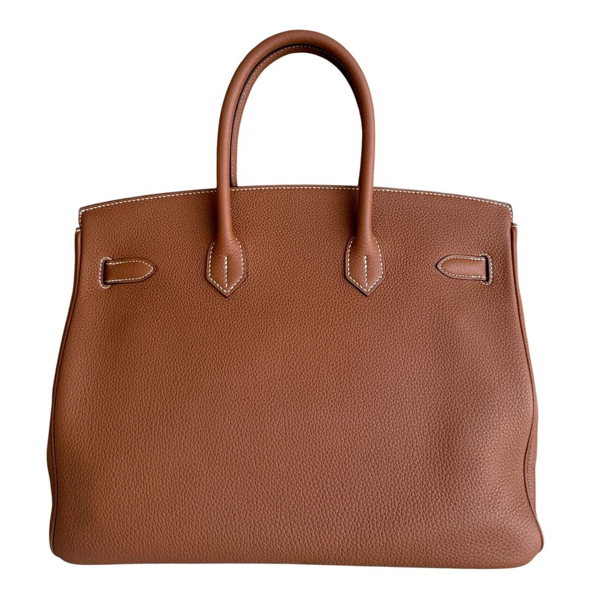 Hermes Birkin 35 Gold Tan Togo Leather Gold Hardware RARE