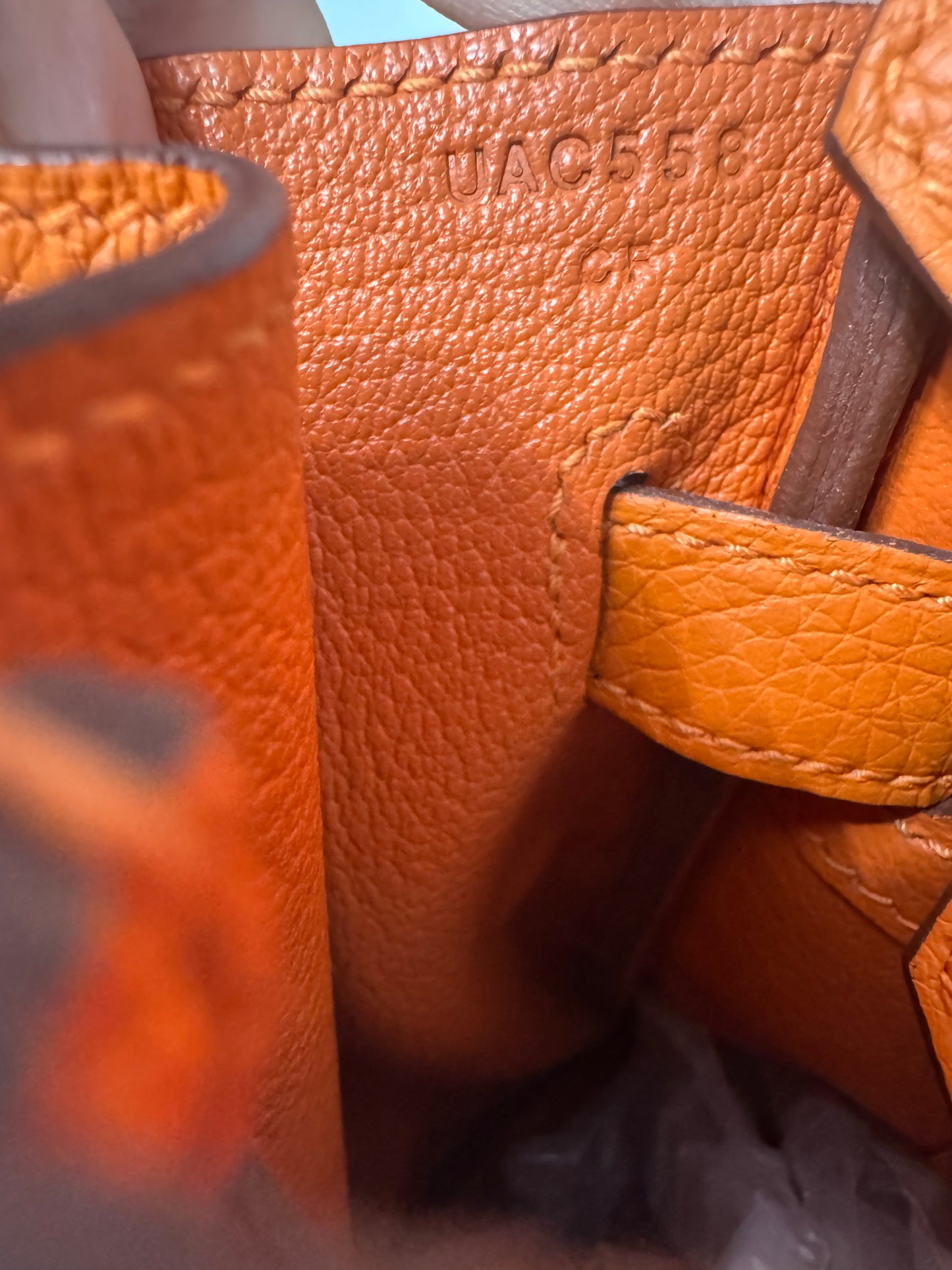 Hermes Birkin 30 Orange 2022